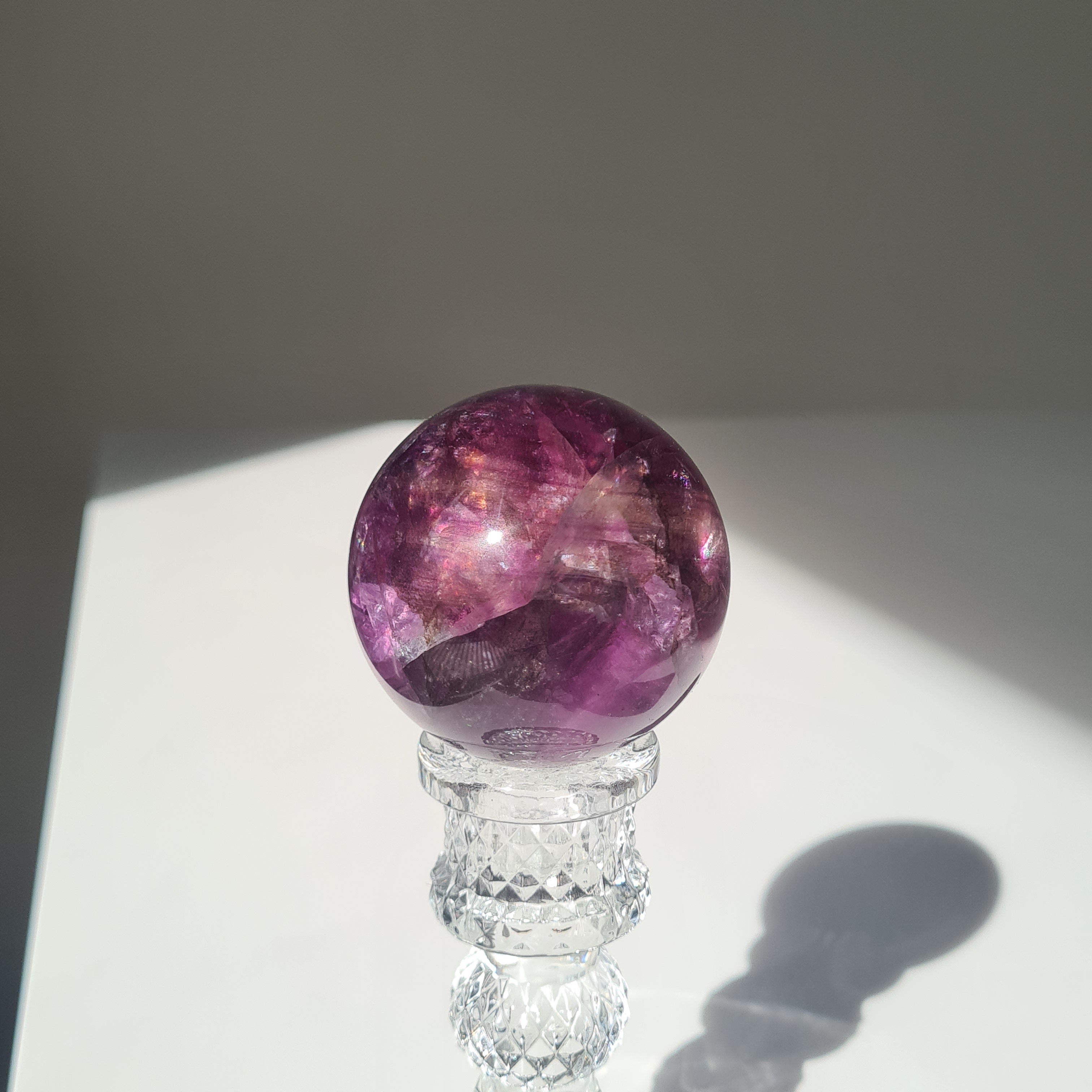 Intergalactic Fluorite with stand | D | 273 g | 5.4 cm
