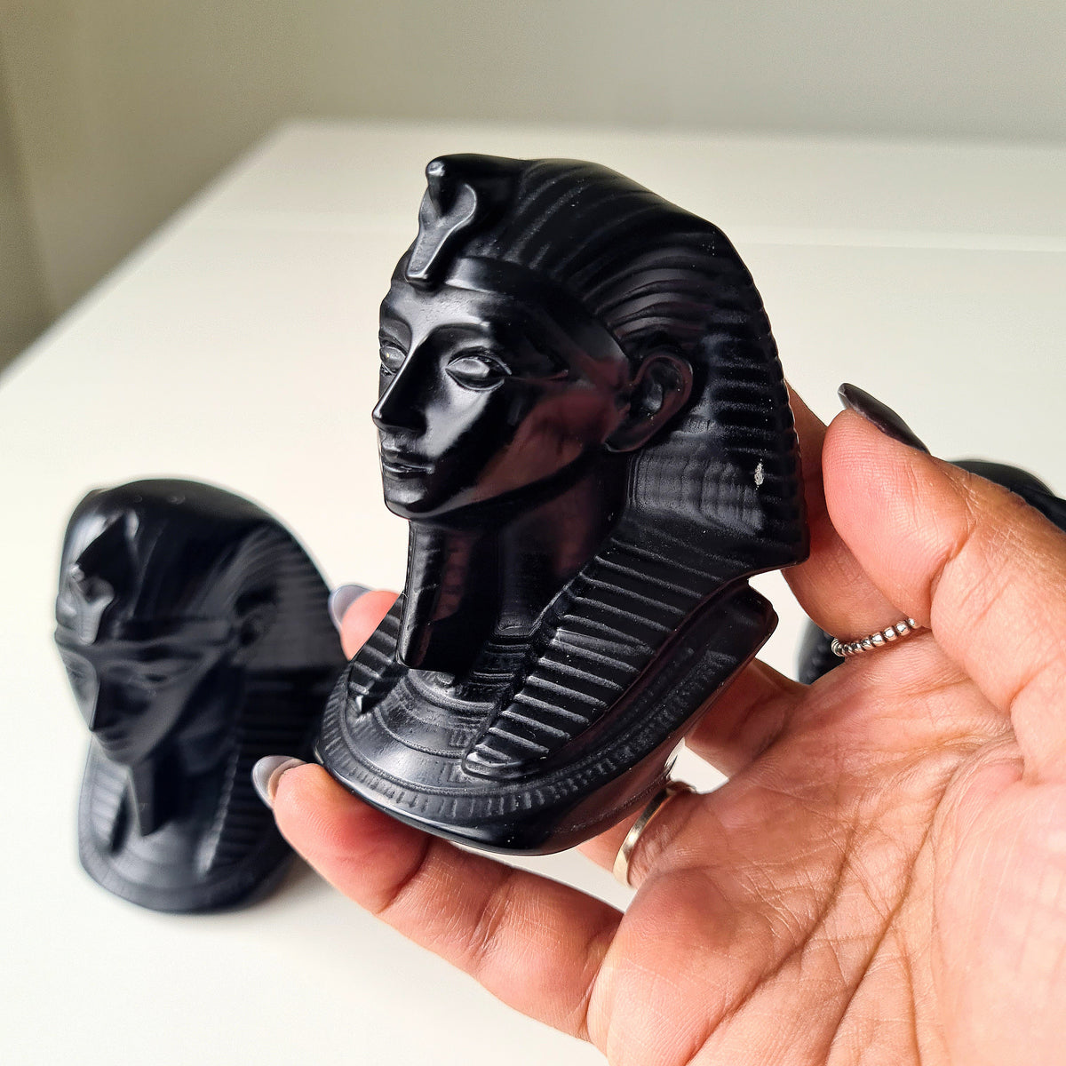 King Tut |Obsidian |Intutively Picked | 1 Piece