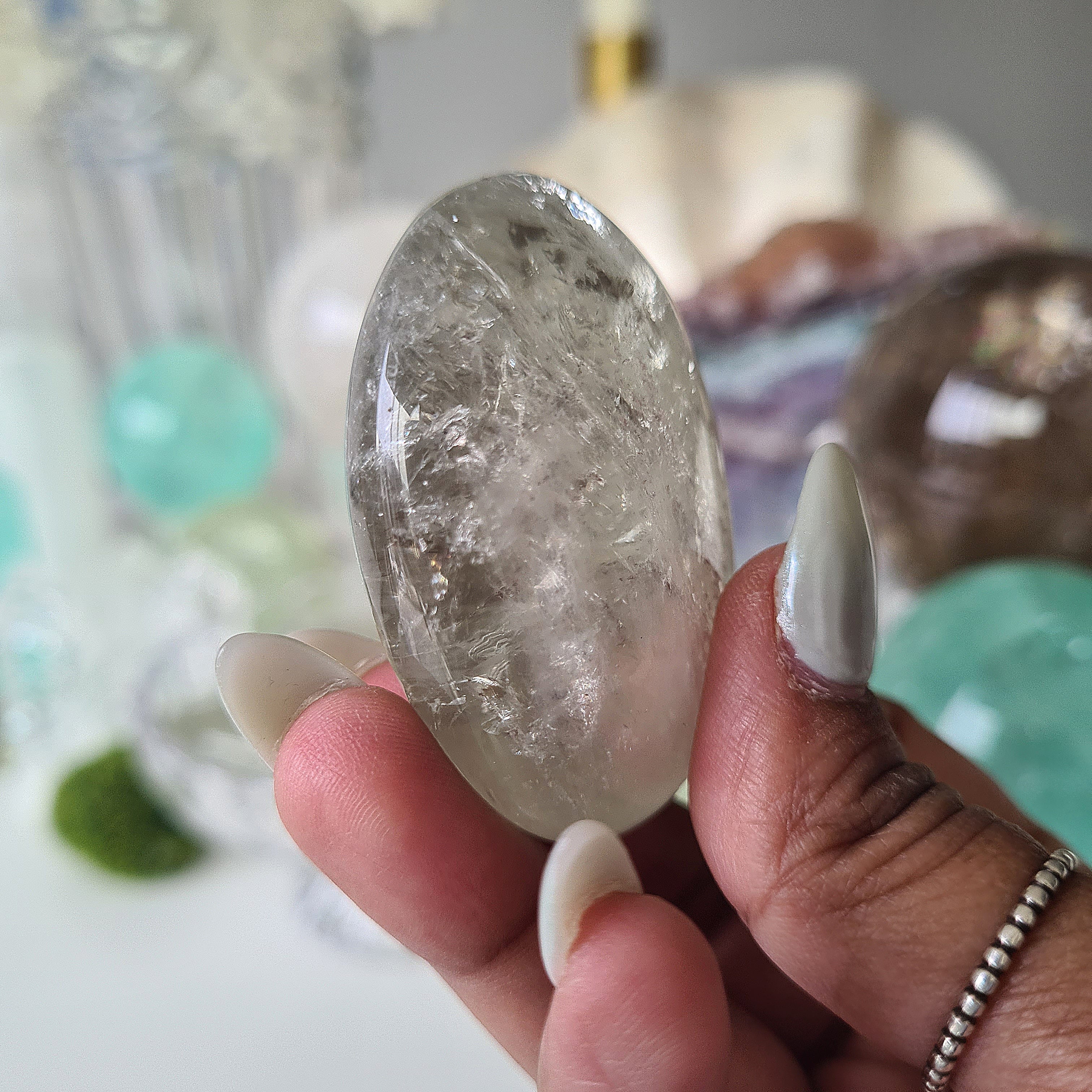 Green Amethyst | Prasiolite | Palm | G19