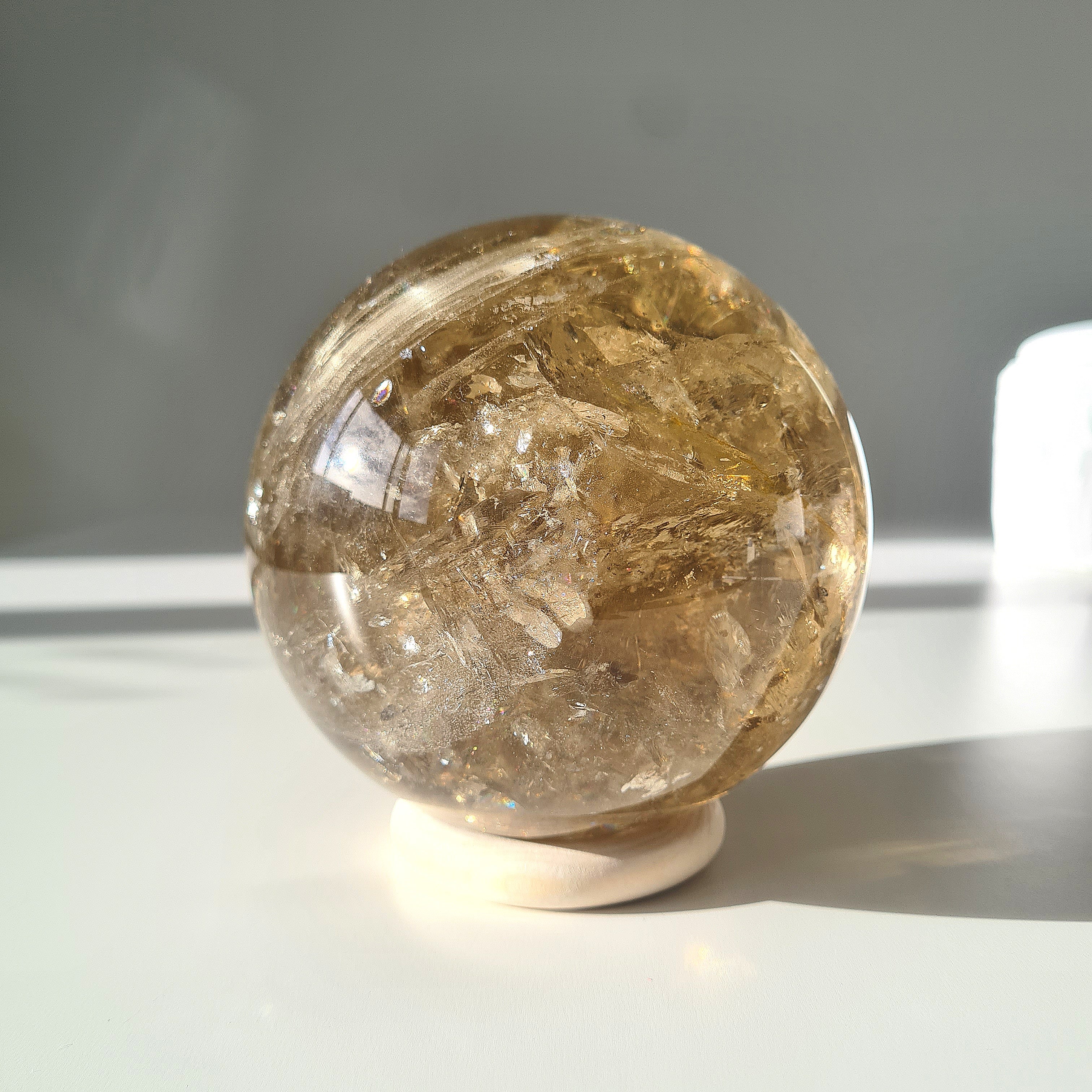 Citrine Sphere | Abundance, Forture & Joy | A Collector’s Piece | 1.5 kg