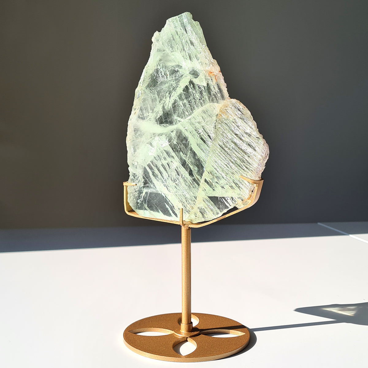 Fluorite Dream Portal On Custom Stand | Piece U