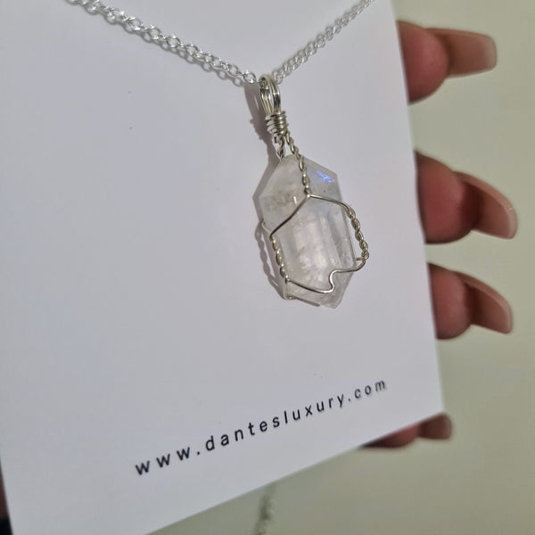 Moonstone necklace