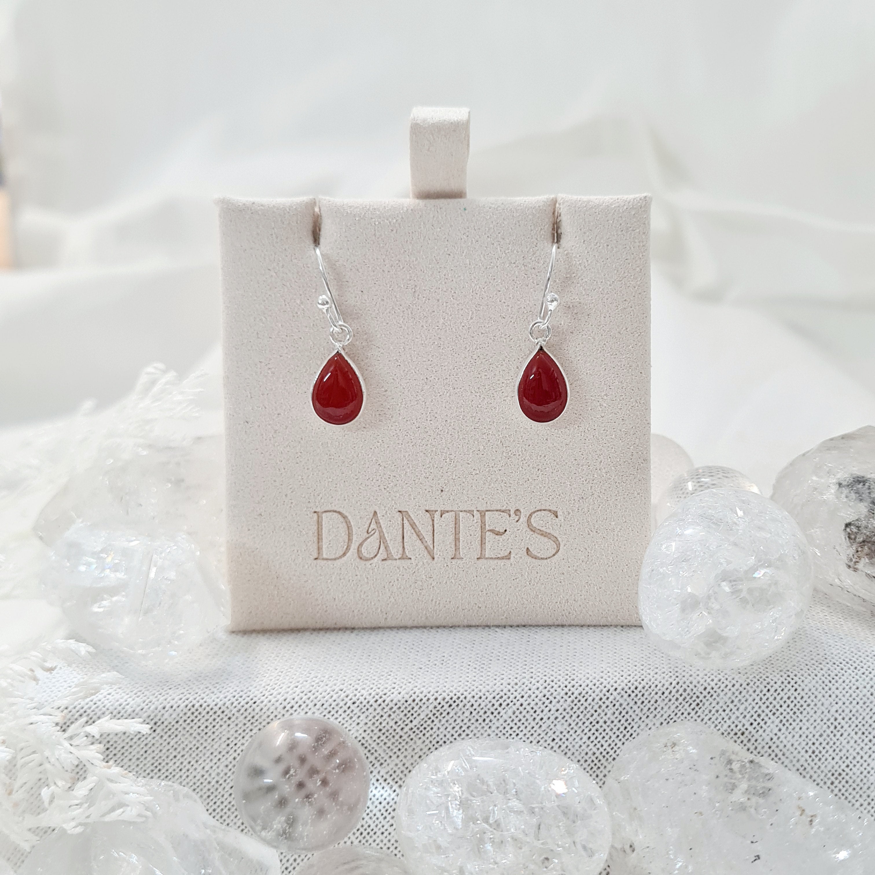 Carnelian Earrings | Motivation