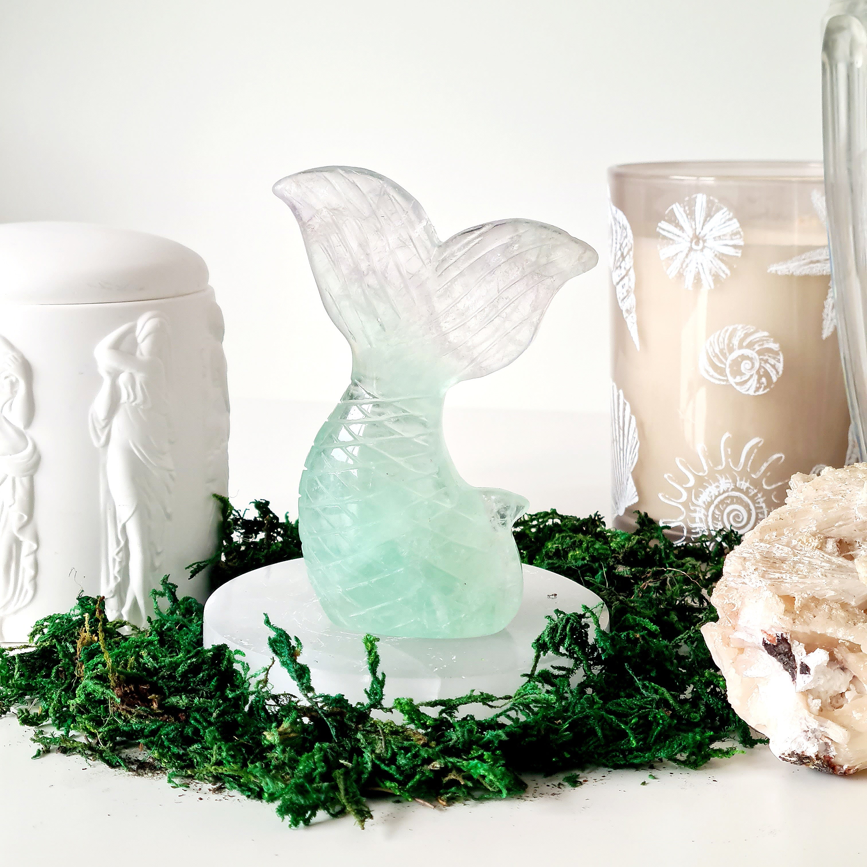 Siren & Mermaid Tail | A | Fluorite