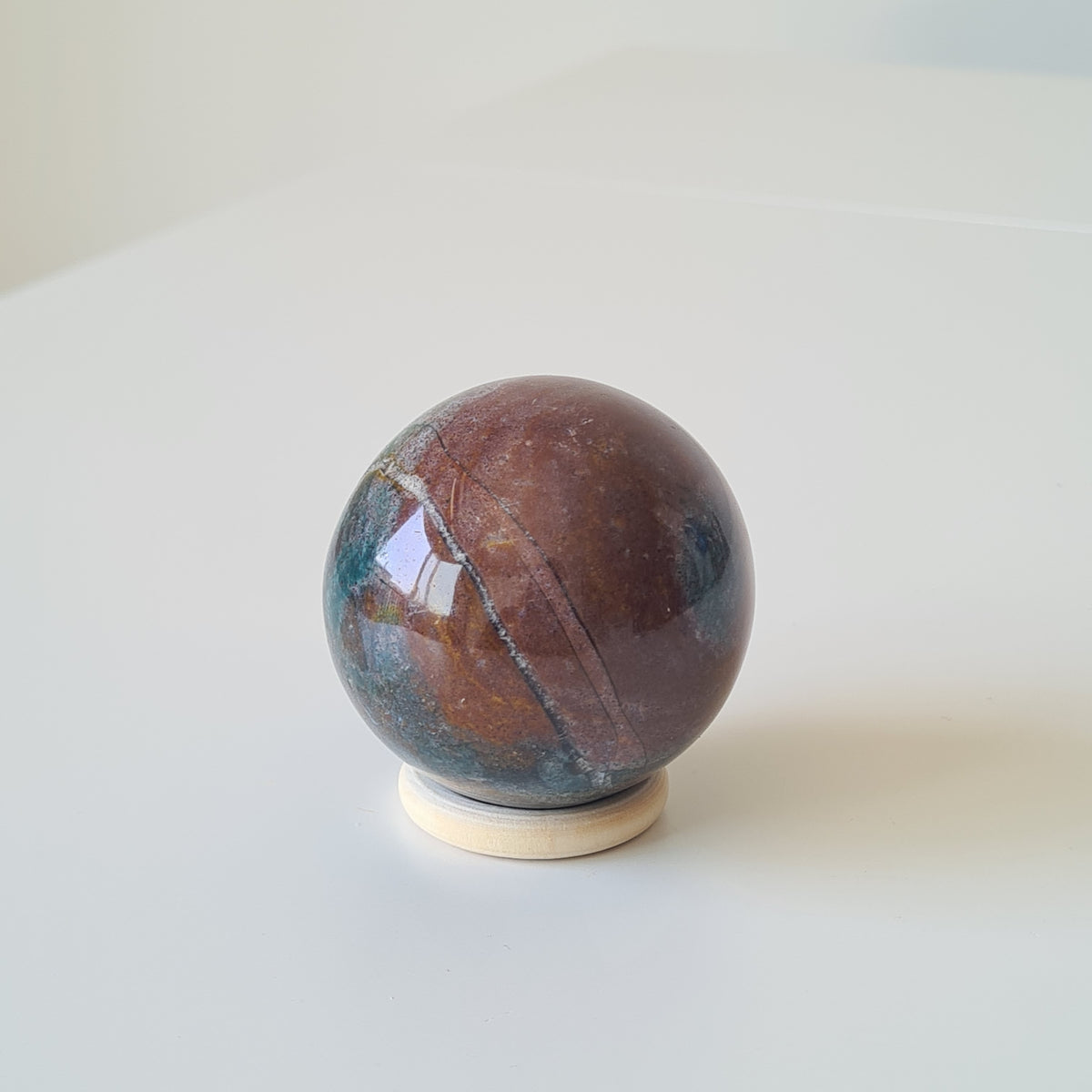 Ocean Jasper sphere | Small