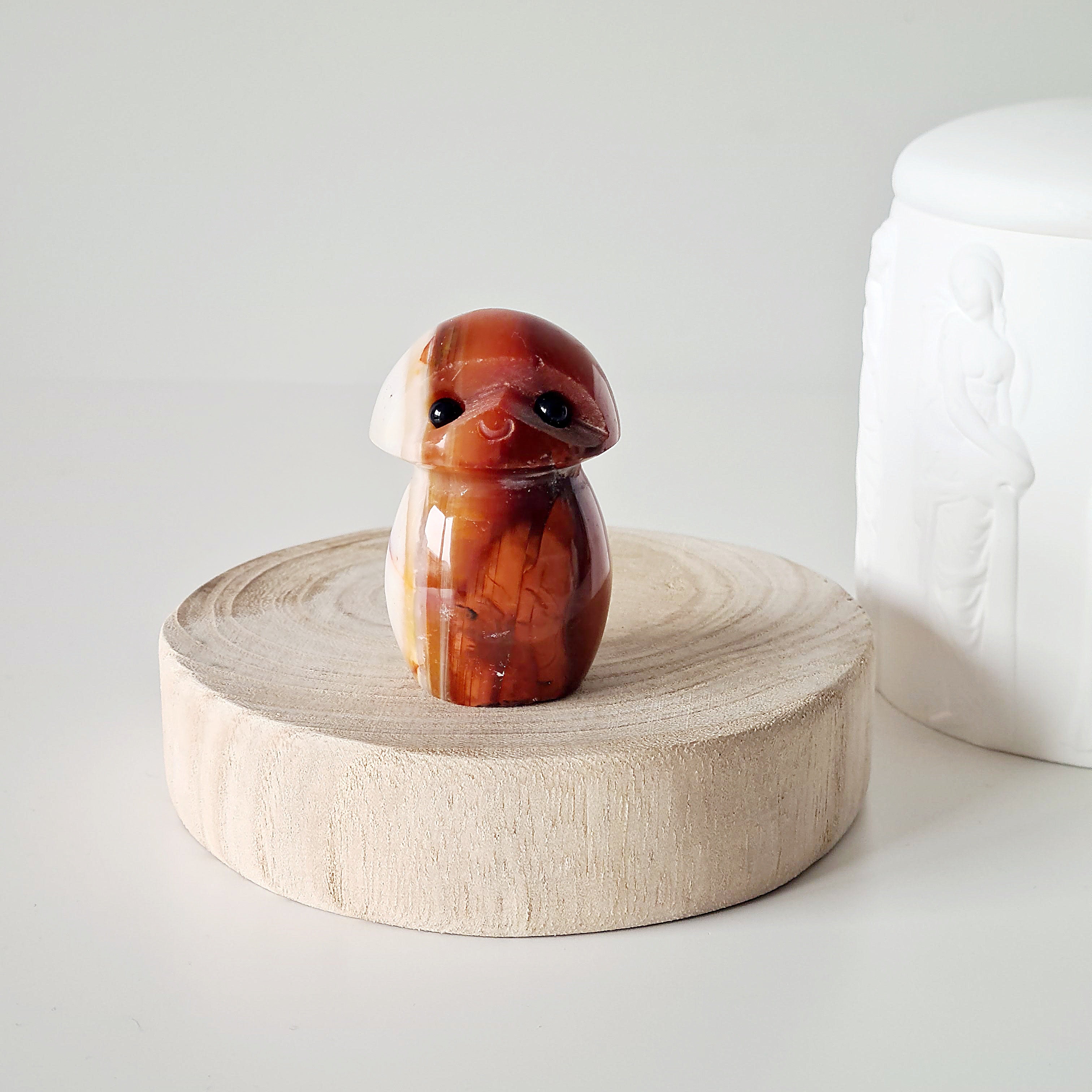 Carnelian Mushroom 🍄 | Forest Fae Collection | 107 g