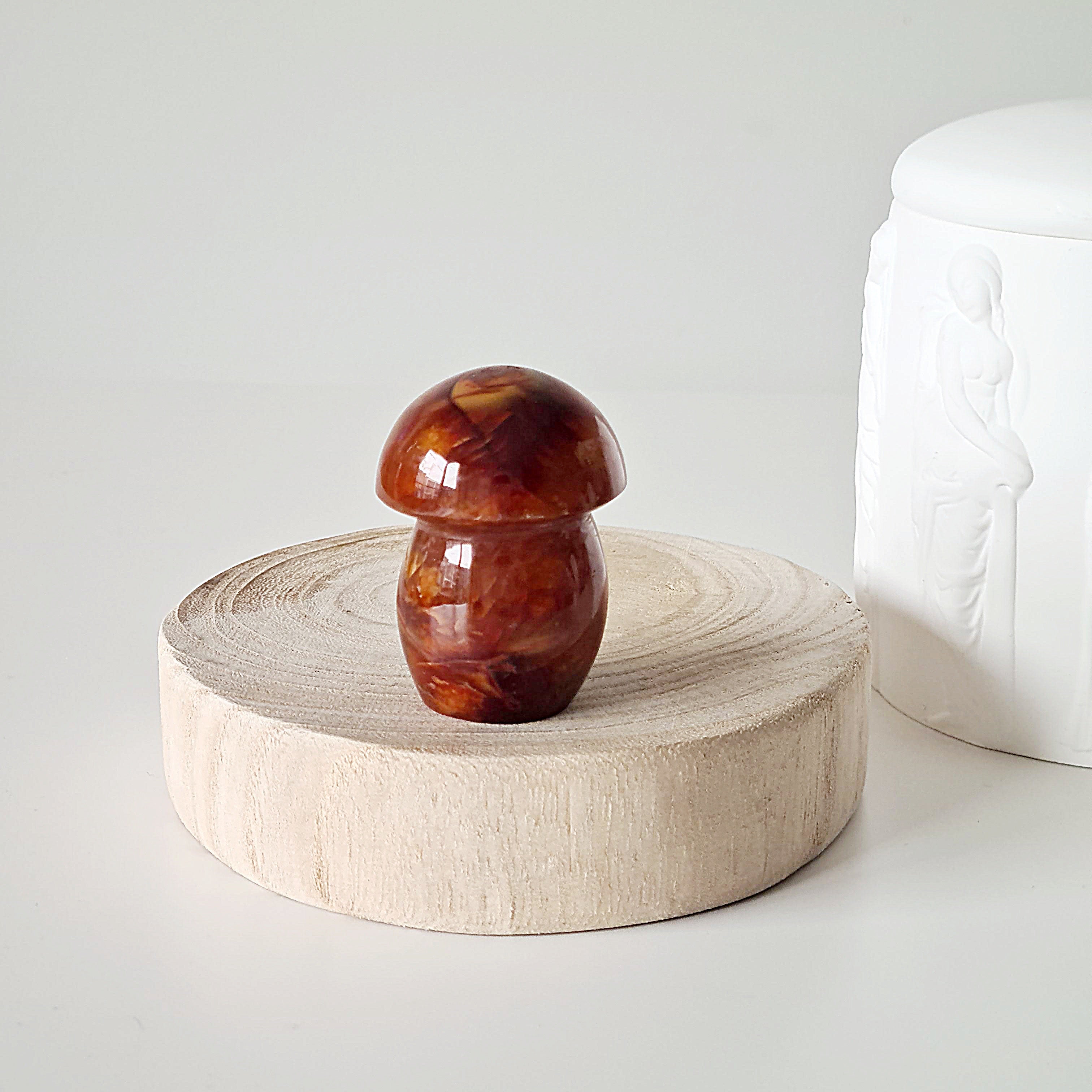 Carnelian Mushroom 🍄 | Forest Fae Collection | 88 g