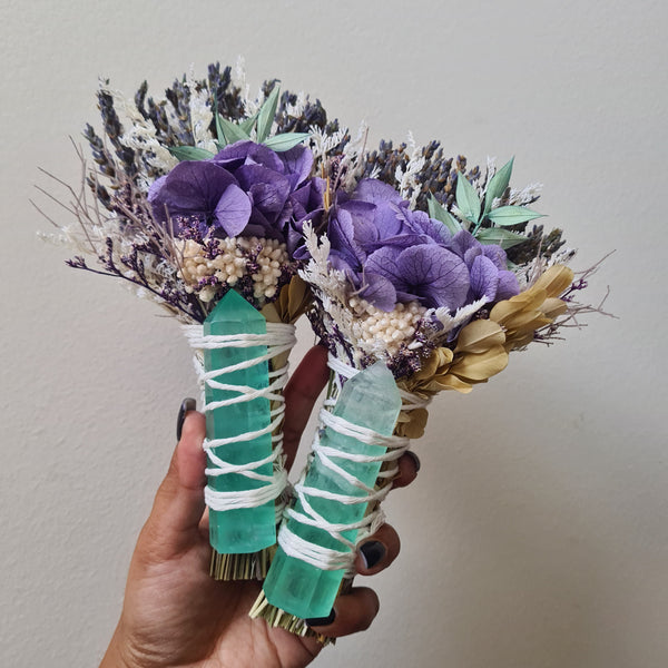 Crystal Wand Bouquet Flower – Crystolver