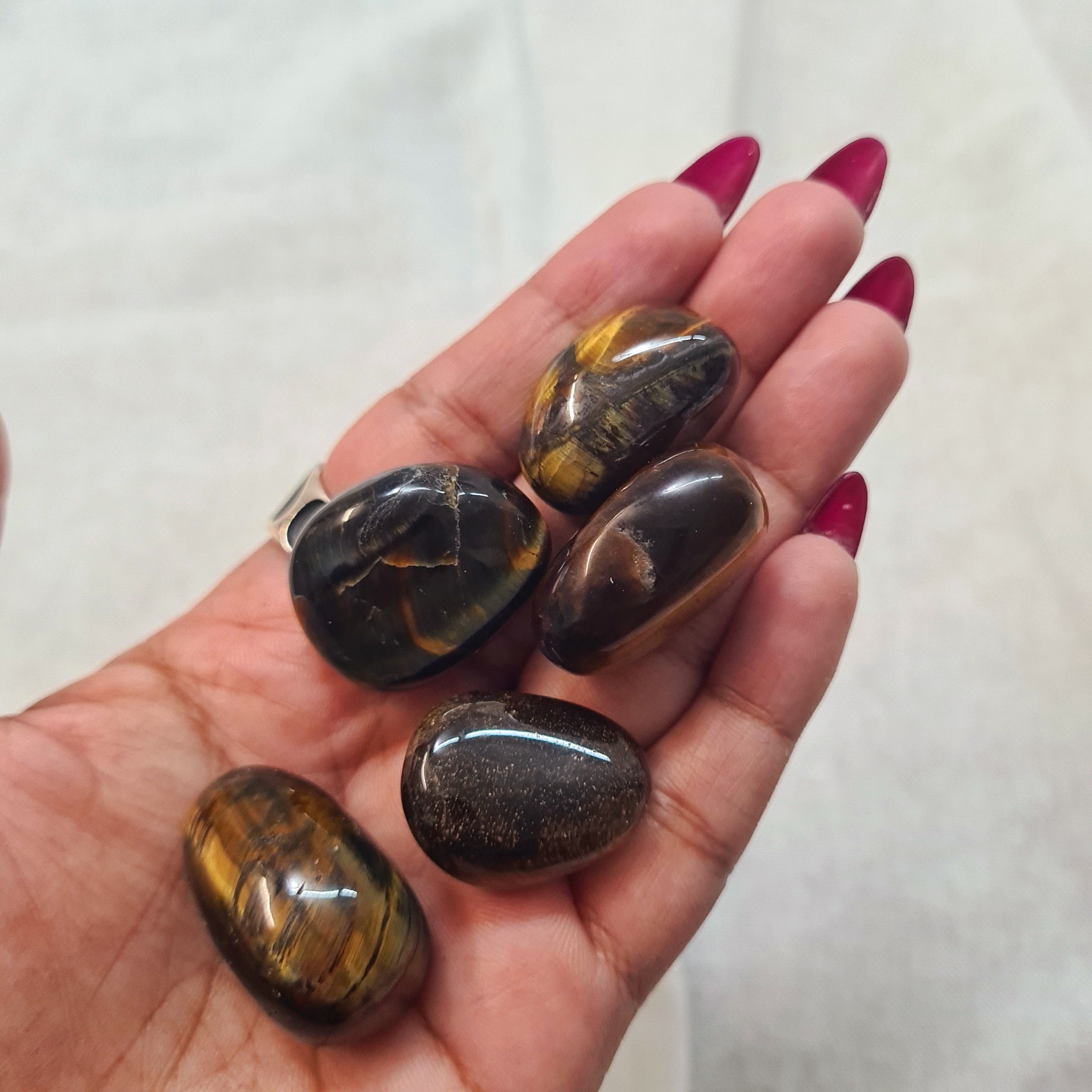 Tiger's Eye Tumble | 1 Piece | 2 cm