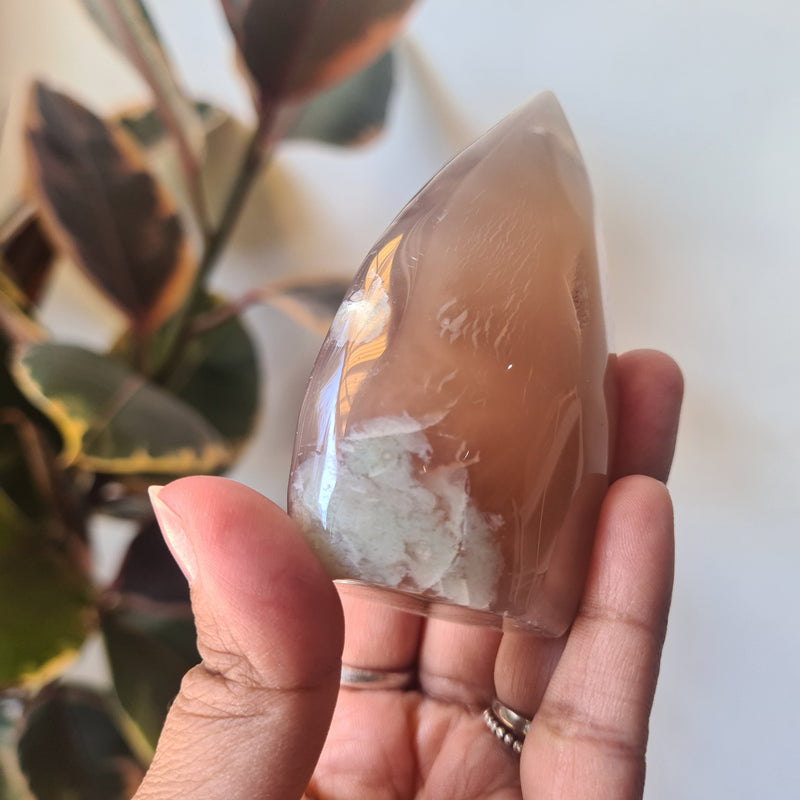 'Happy vibes' with Flower Agate ~ 3