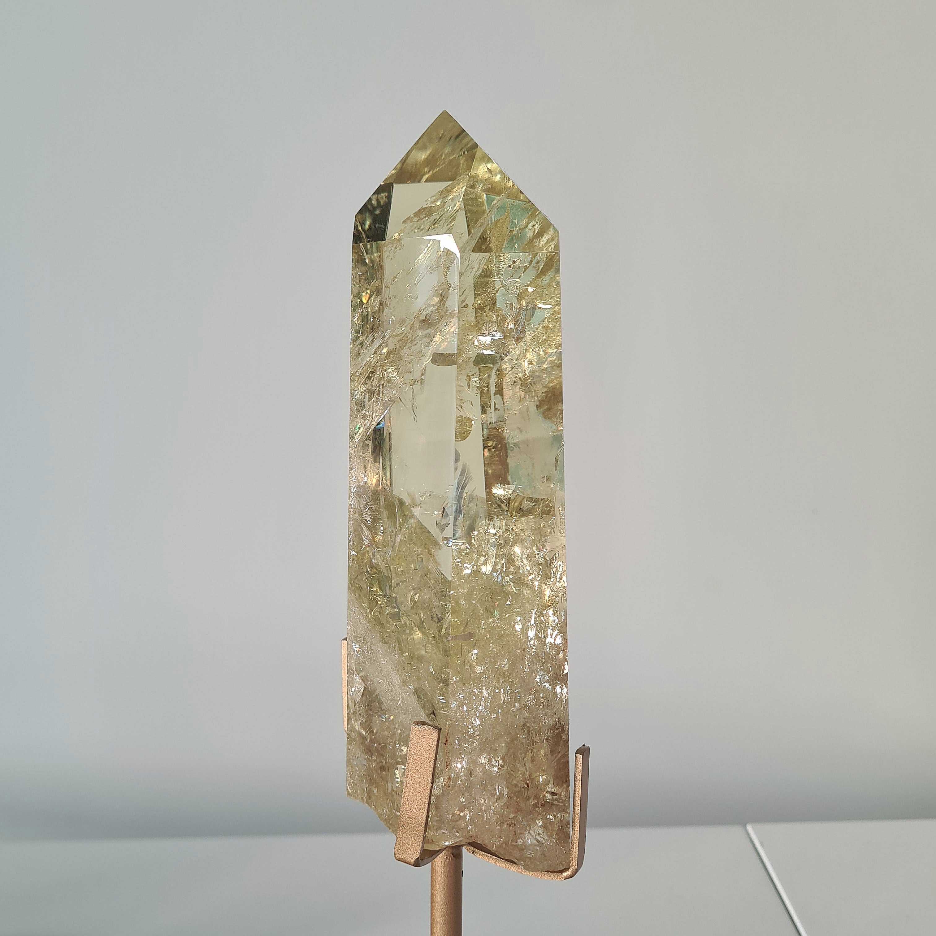 Citrine On Stand | Appx 16 cm tall