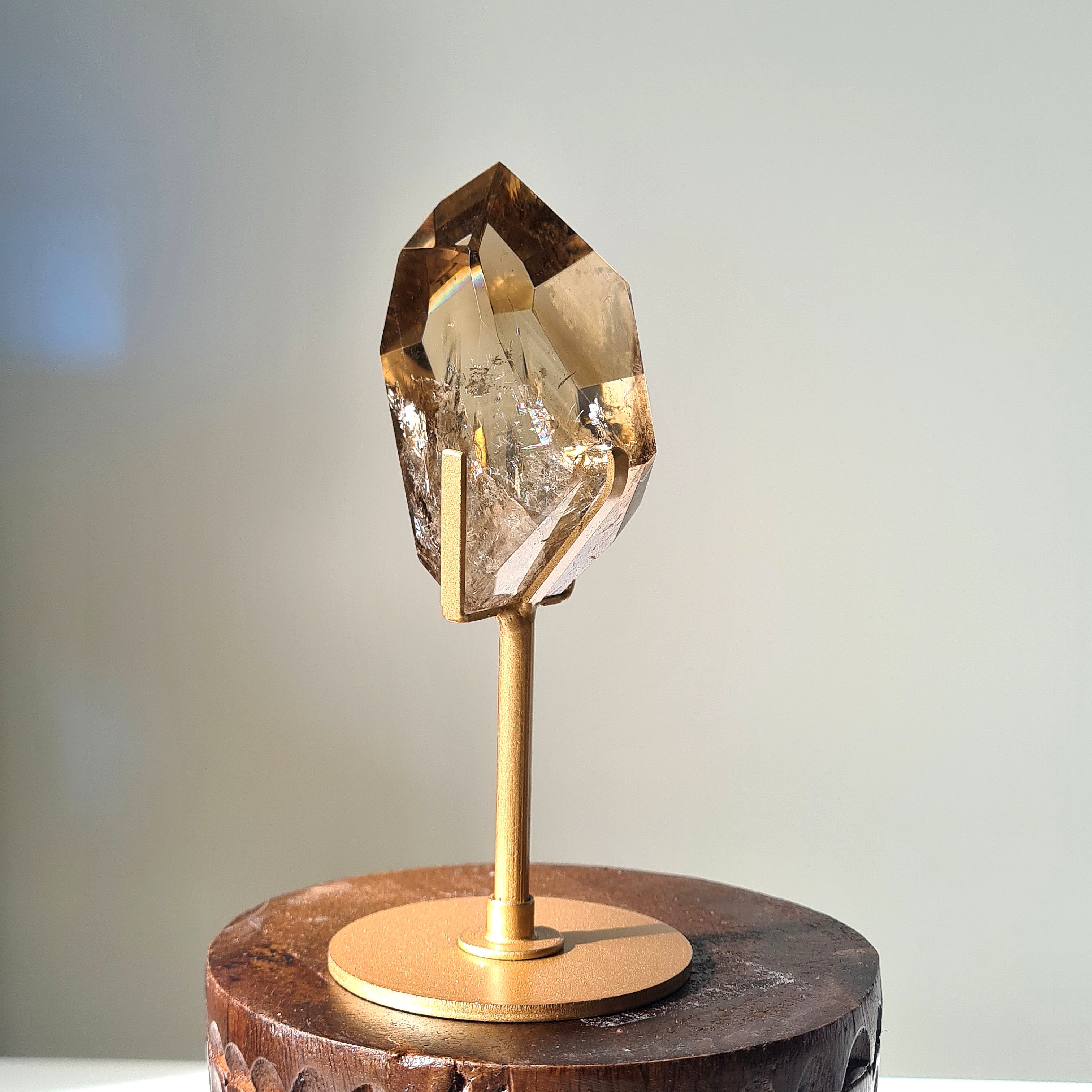 Citrine Free Form on custom stand | B