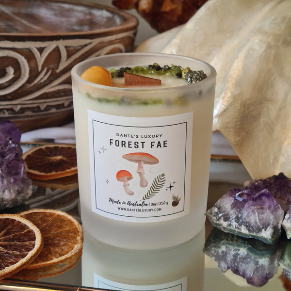 Forest Fae Candle | Earth witchling