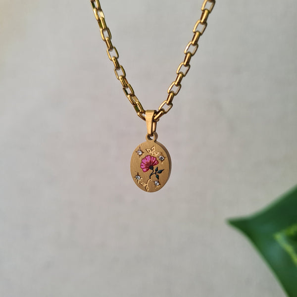 Flower Necklace | Dainty Jewellery