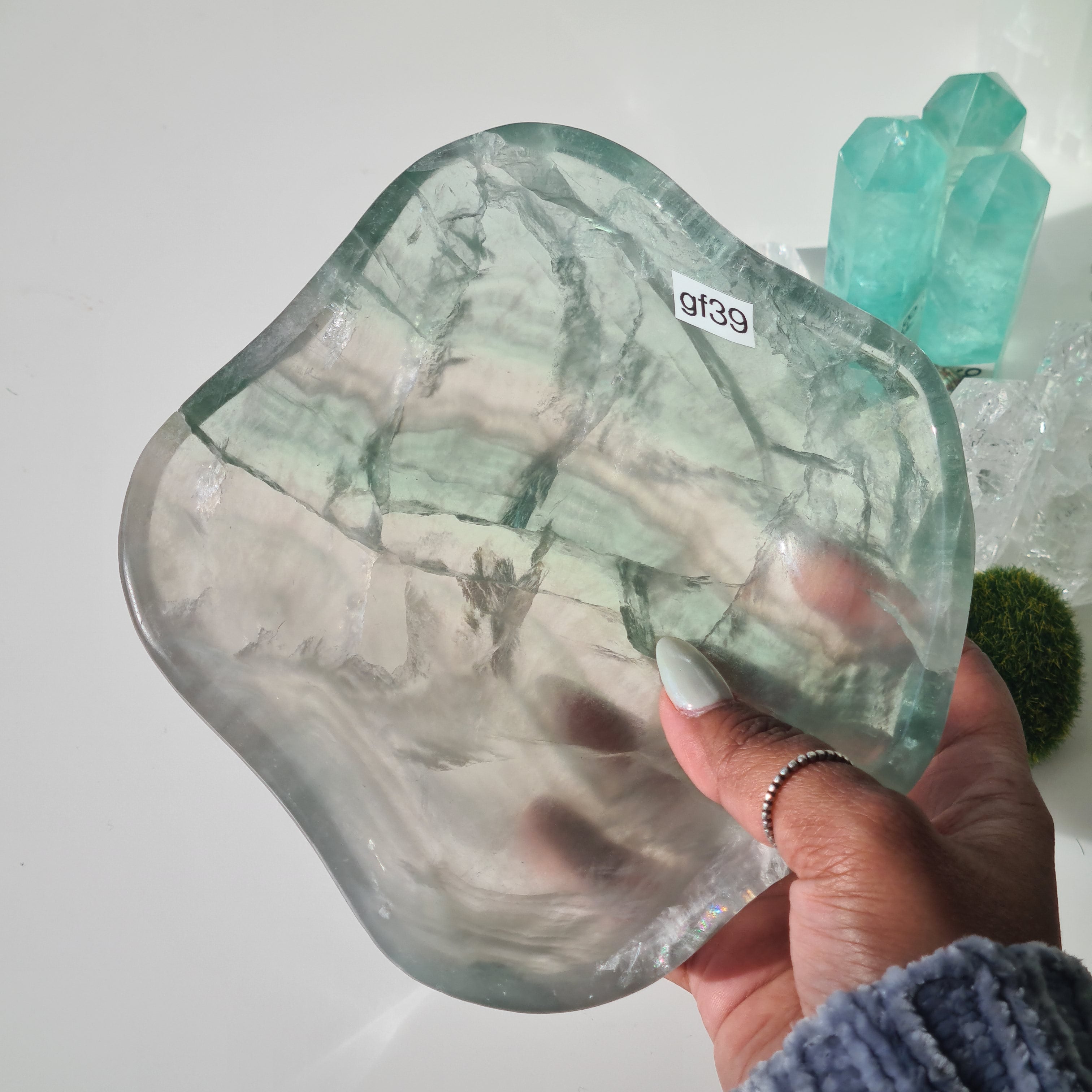Fluorite Crystal Bowl | gf 38