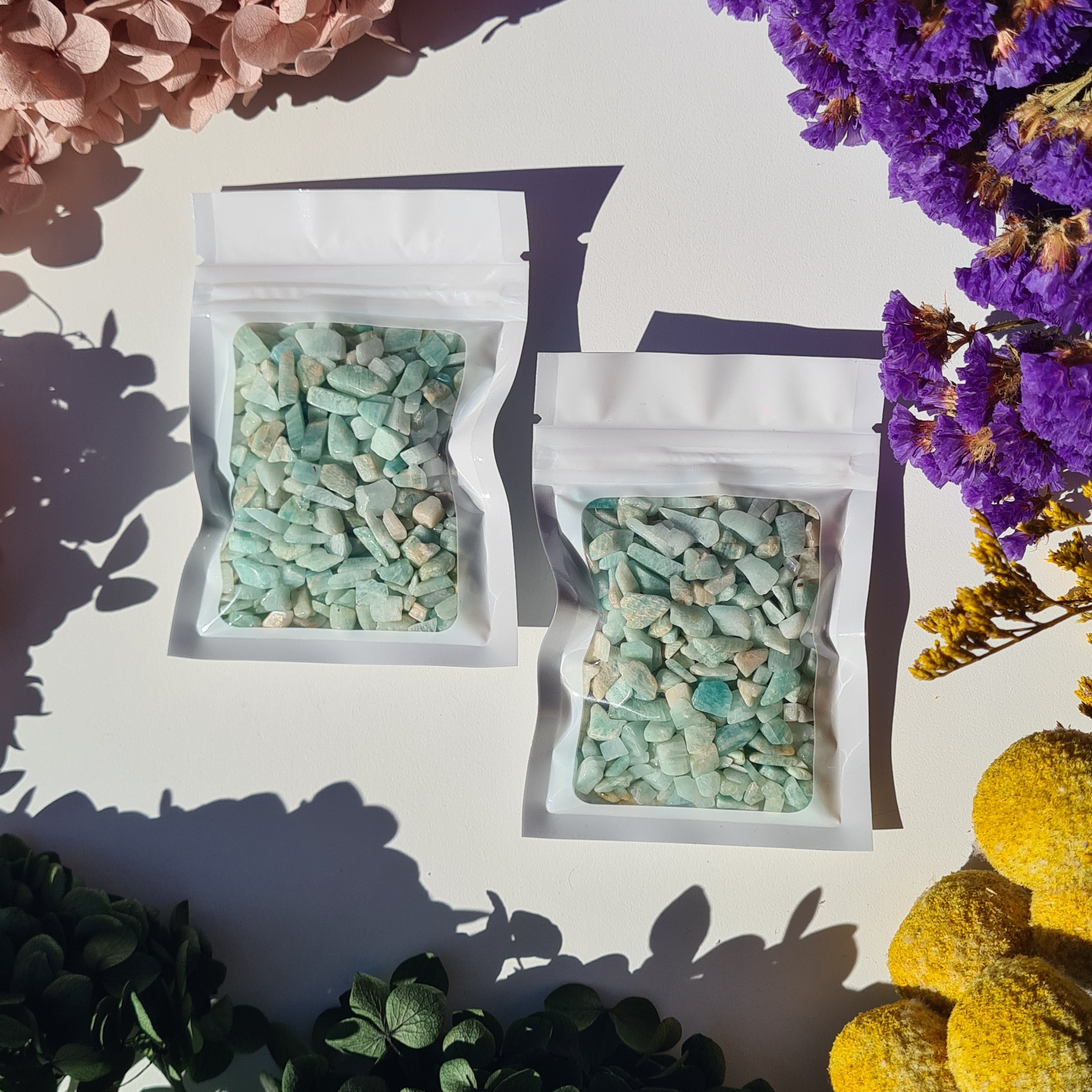 Amazonite Crystal Chips | Manifestation | 40 g