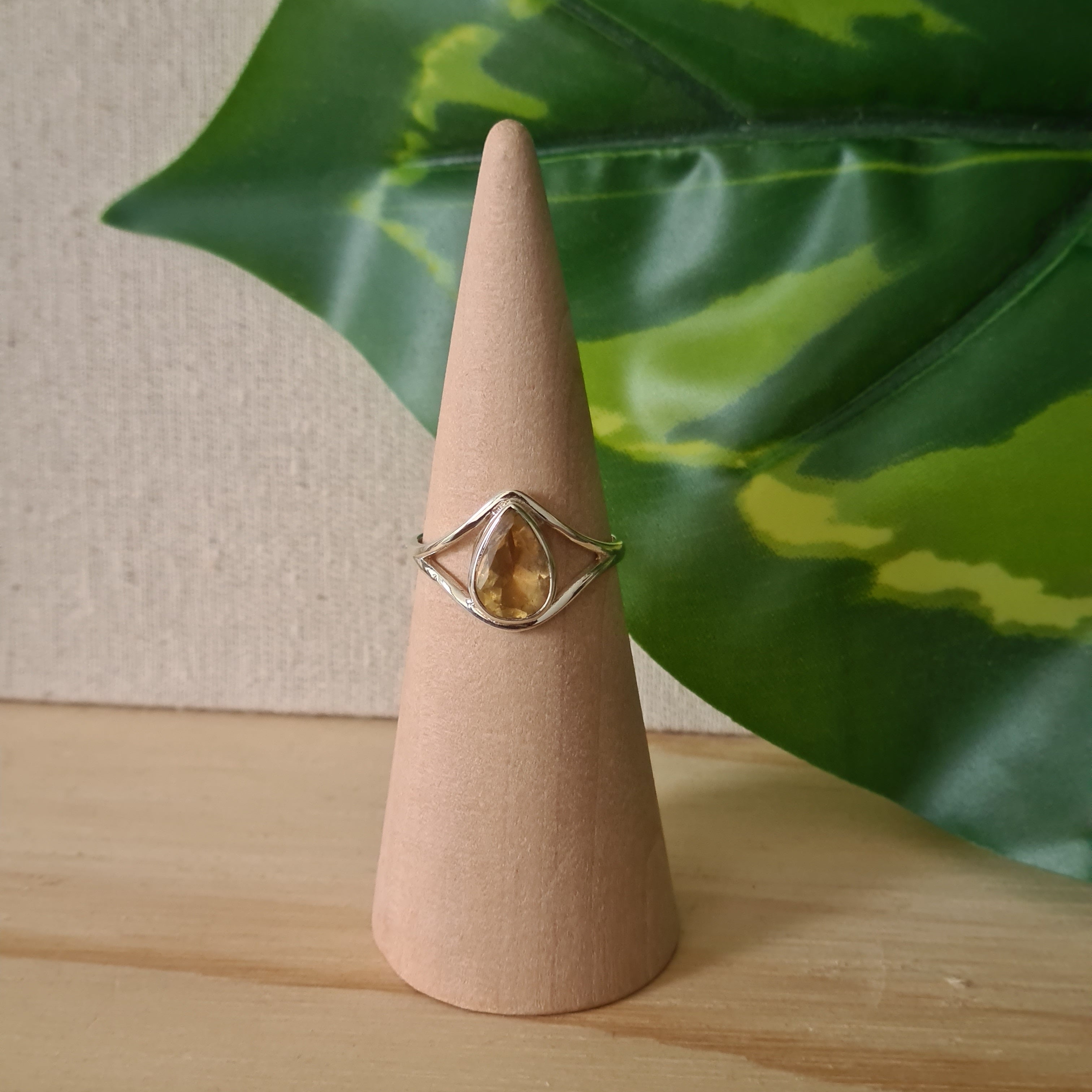 Citrine Ring | 925 Sterling Silver