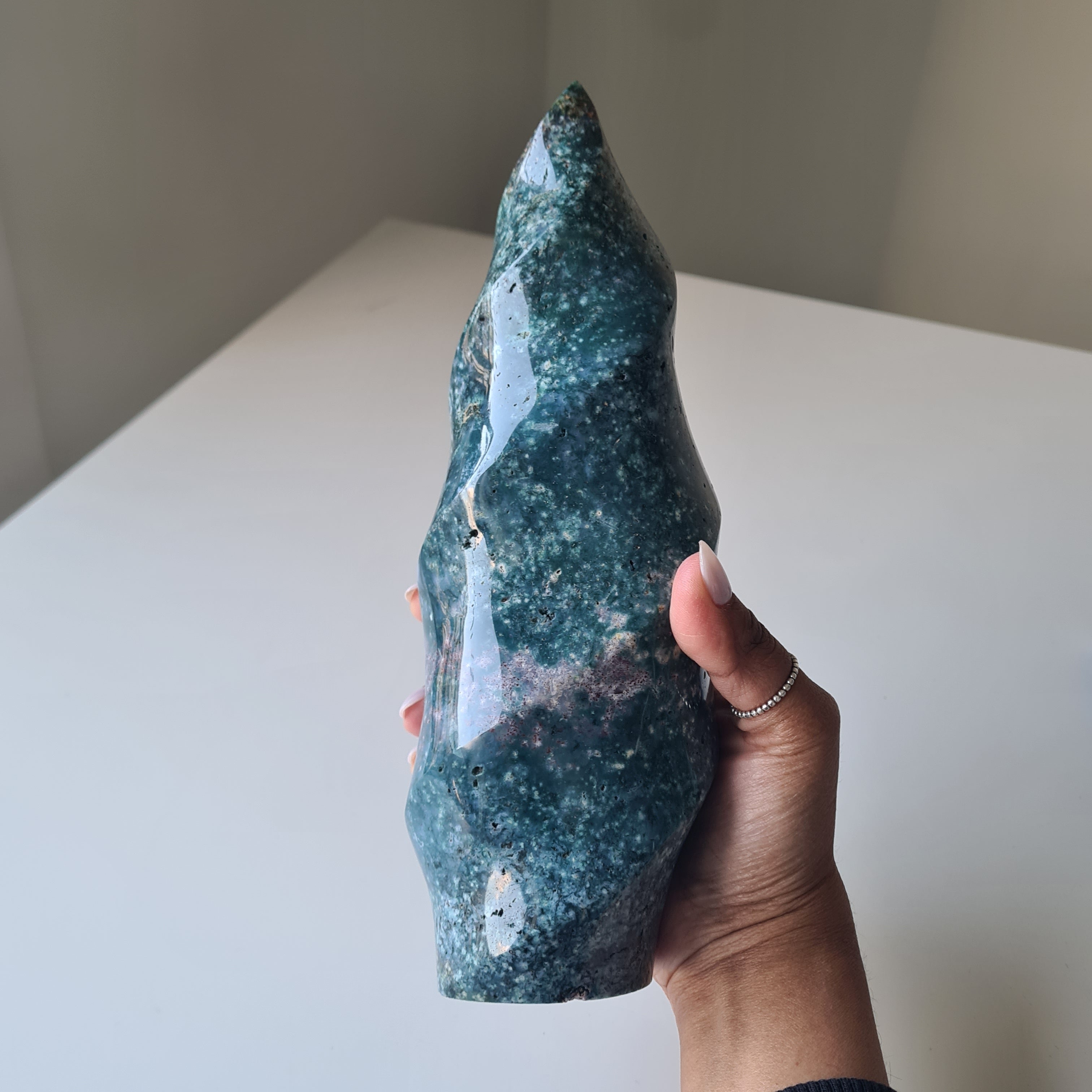 Ocean Jasper Flame | Large  | 22 cm tall