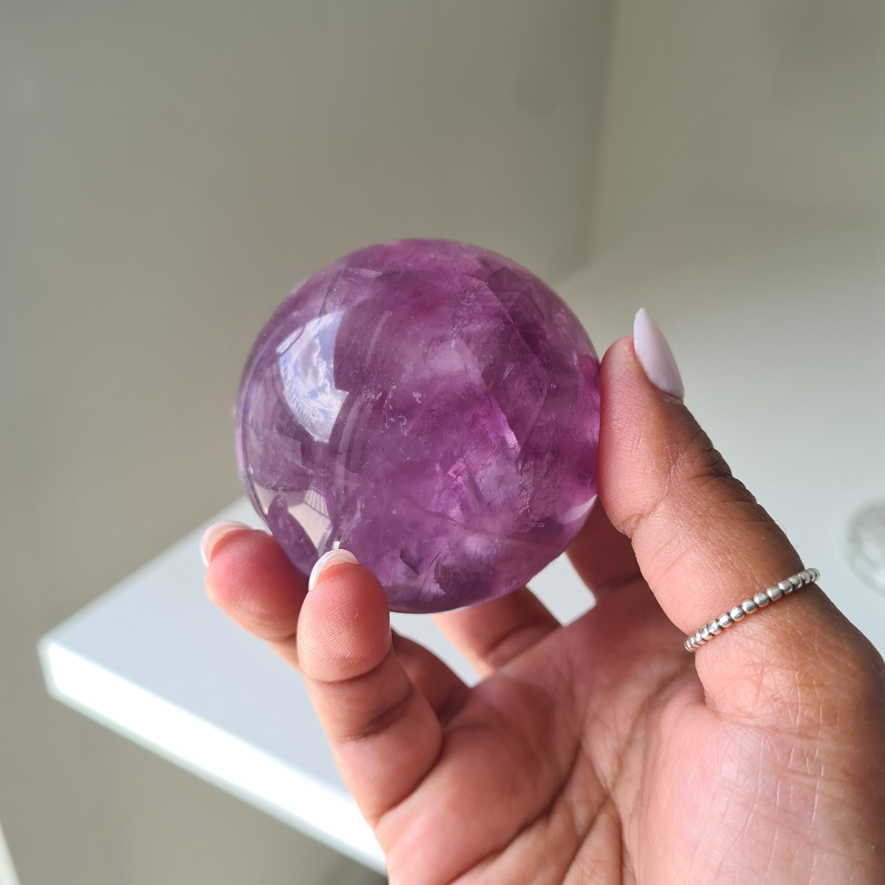 Intergalactic Fluorite with stand | f | 5.6 cm