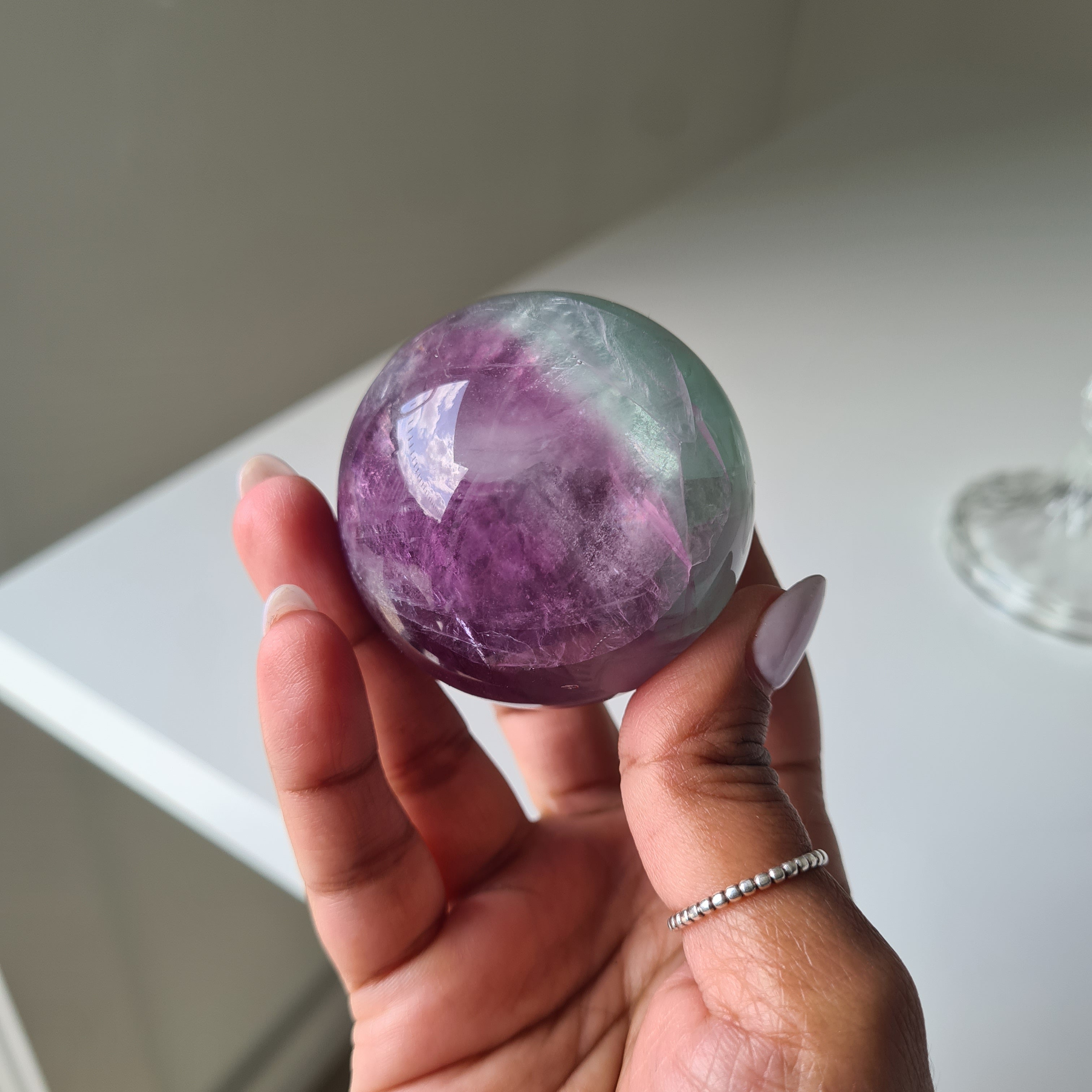 Intergalactic Fluorite with stand | c | 5.1 cm