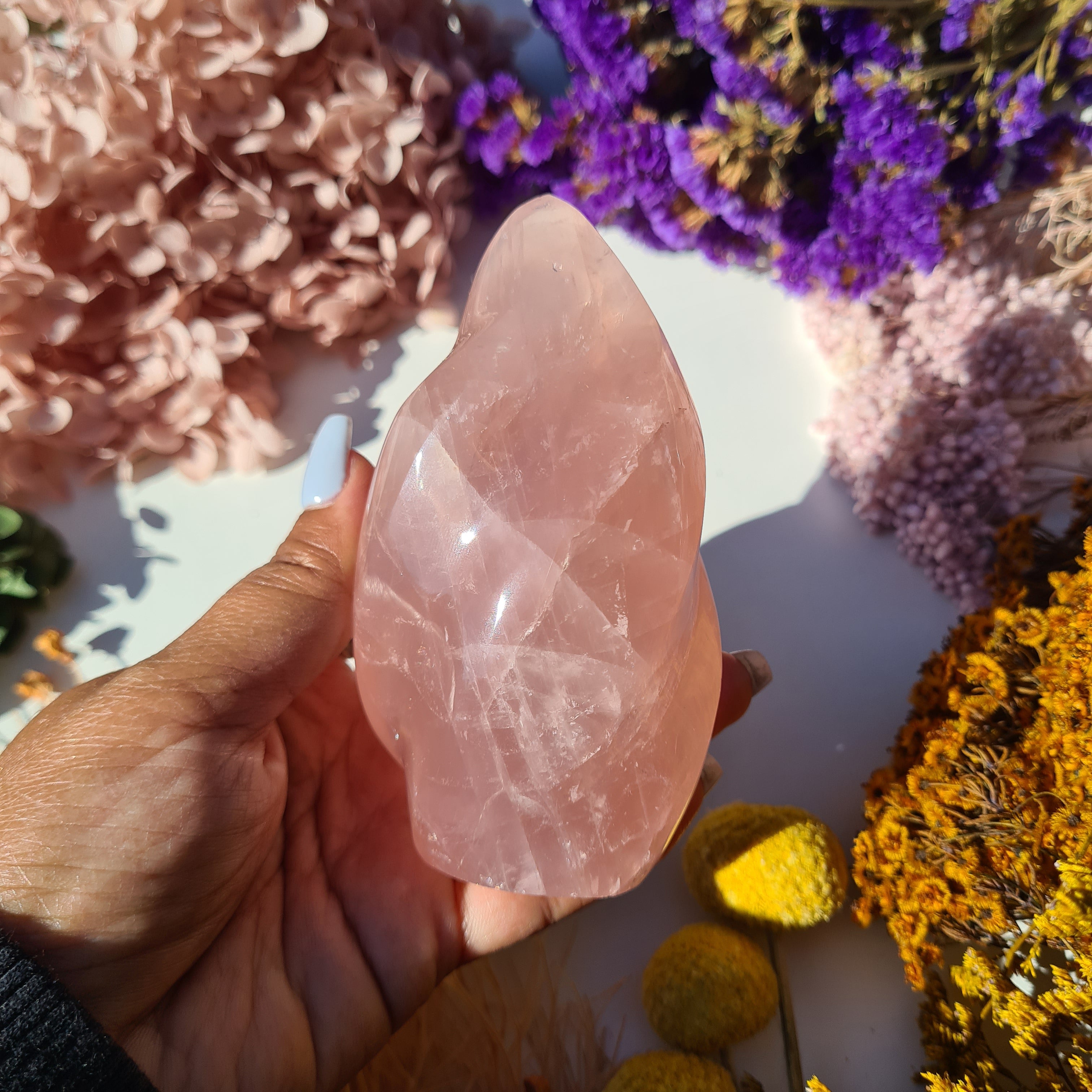 Rose Quartz Flame | 304 g