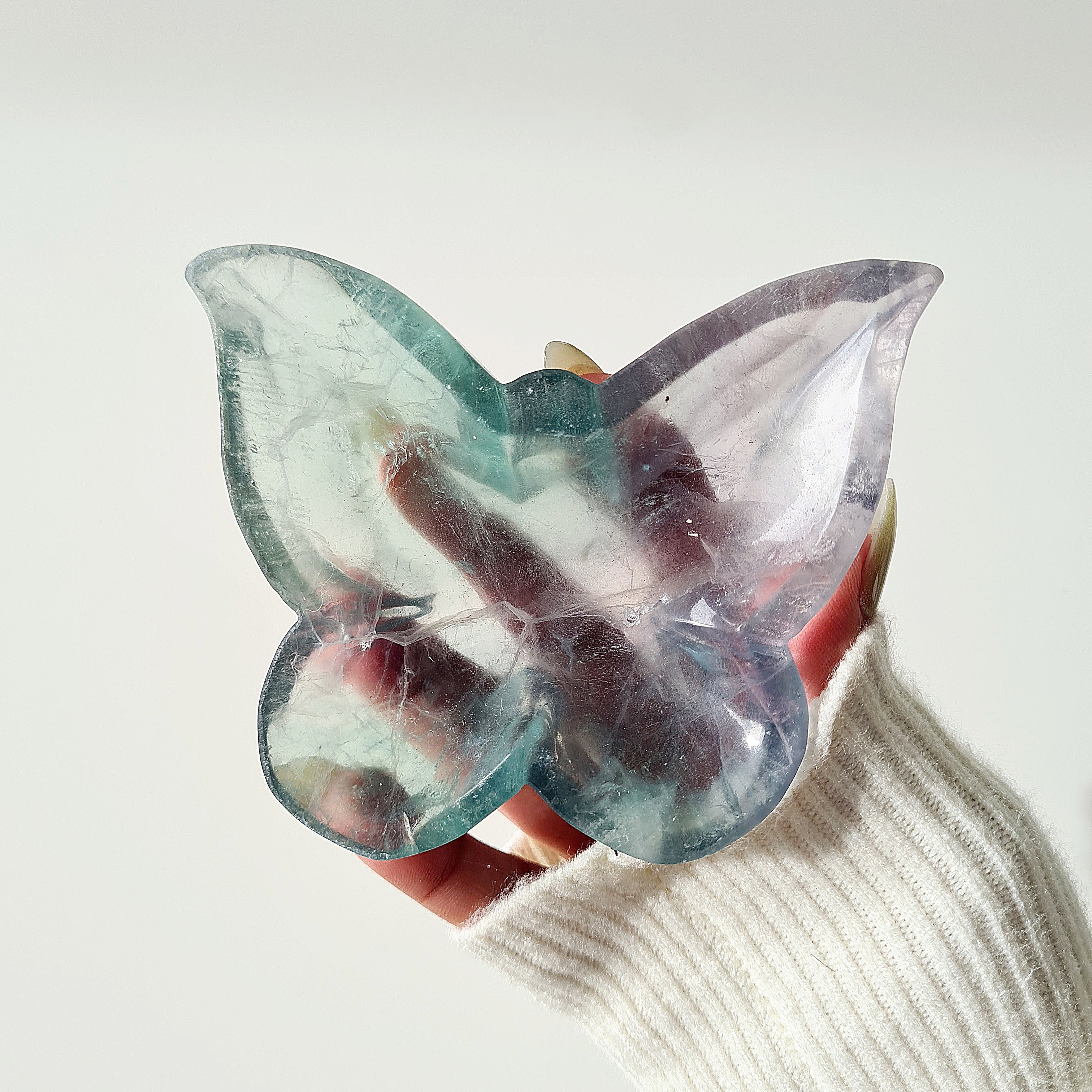 Fluorite Butterfly Bowl | C