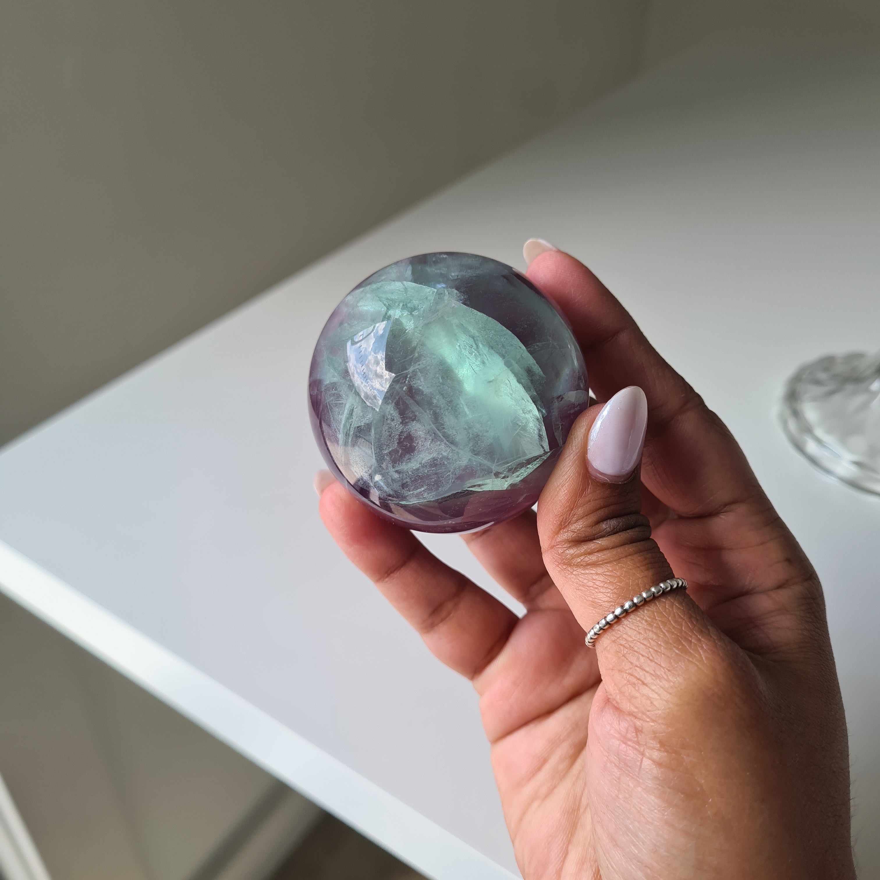 Intergalactic Fluorite with stand | c | 5.1 cm