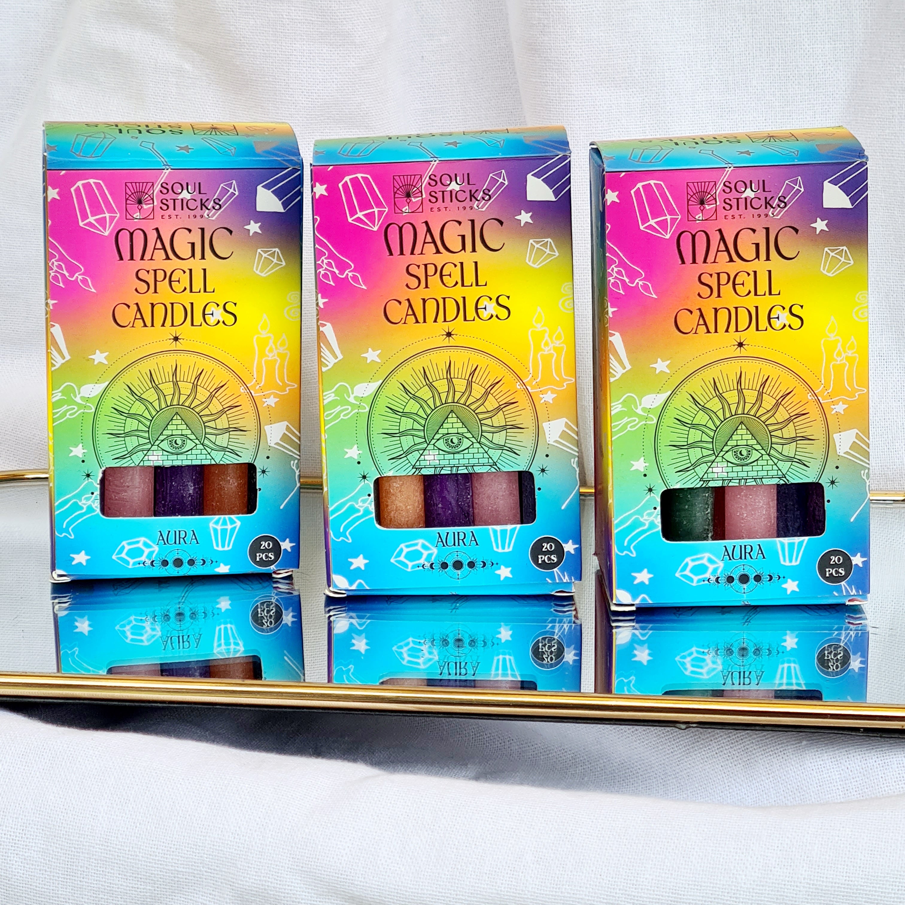 Aura | Spell Candle | 20 pcs
