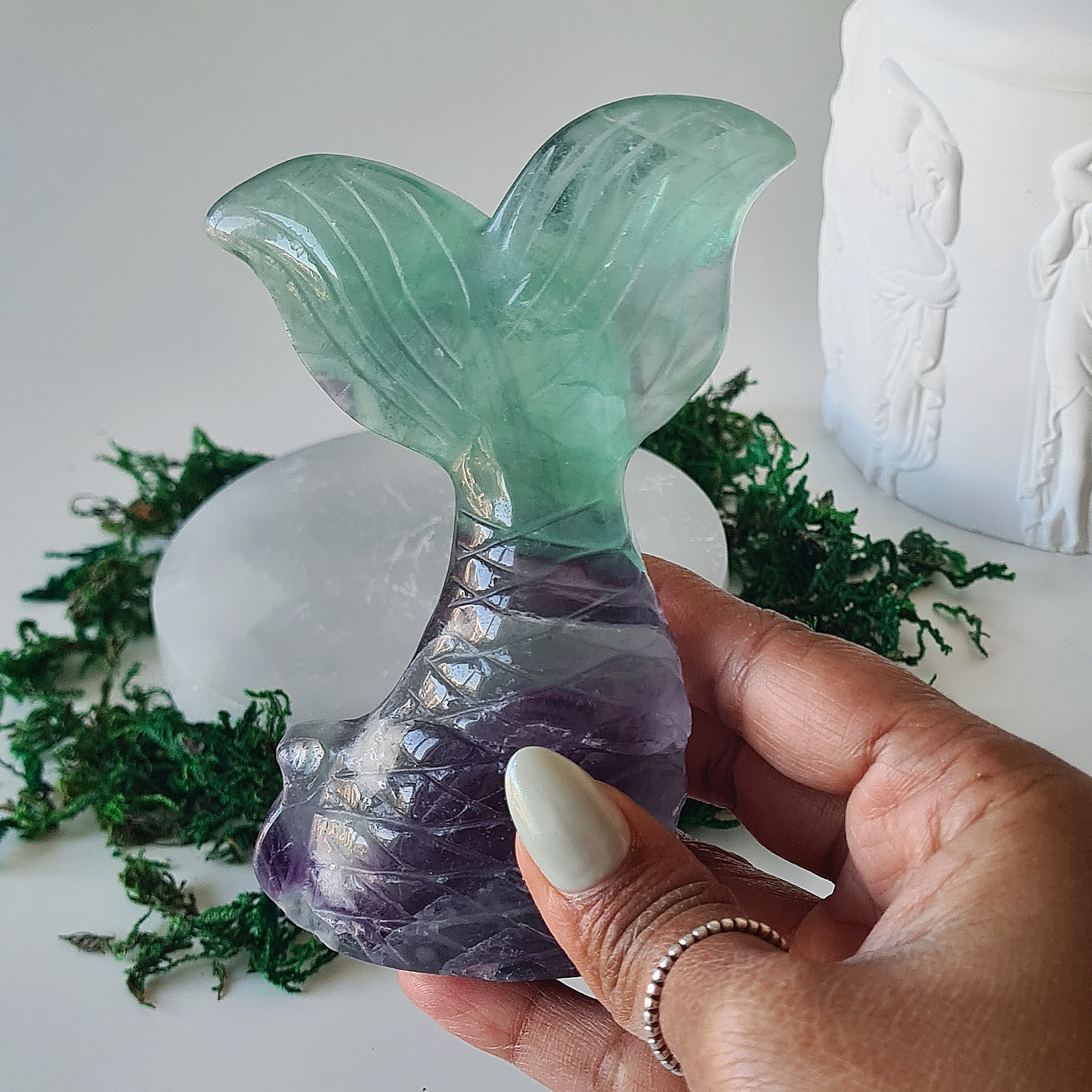 Siren & Mermaid Tail | 4 | Fluorite