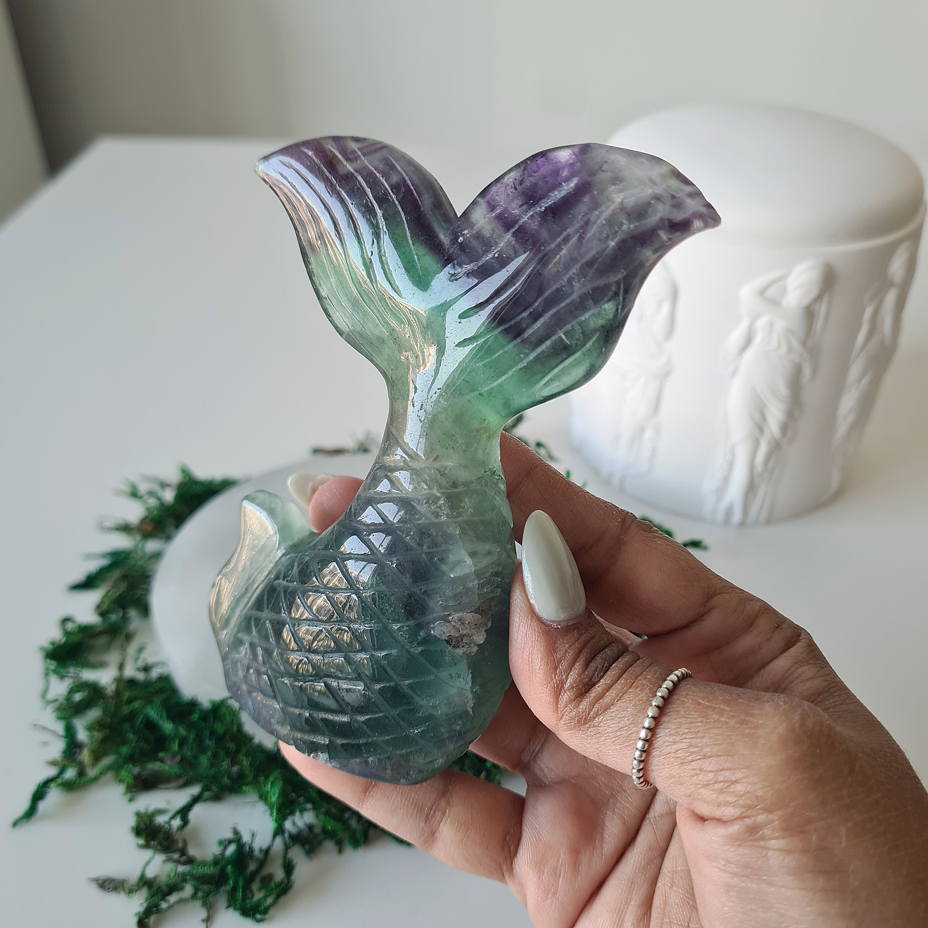 Siren & Mermaid Tail | 6 | Fluorite