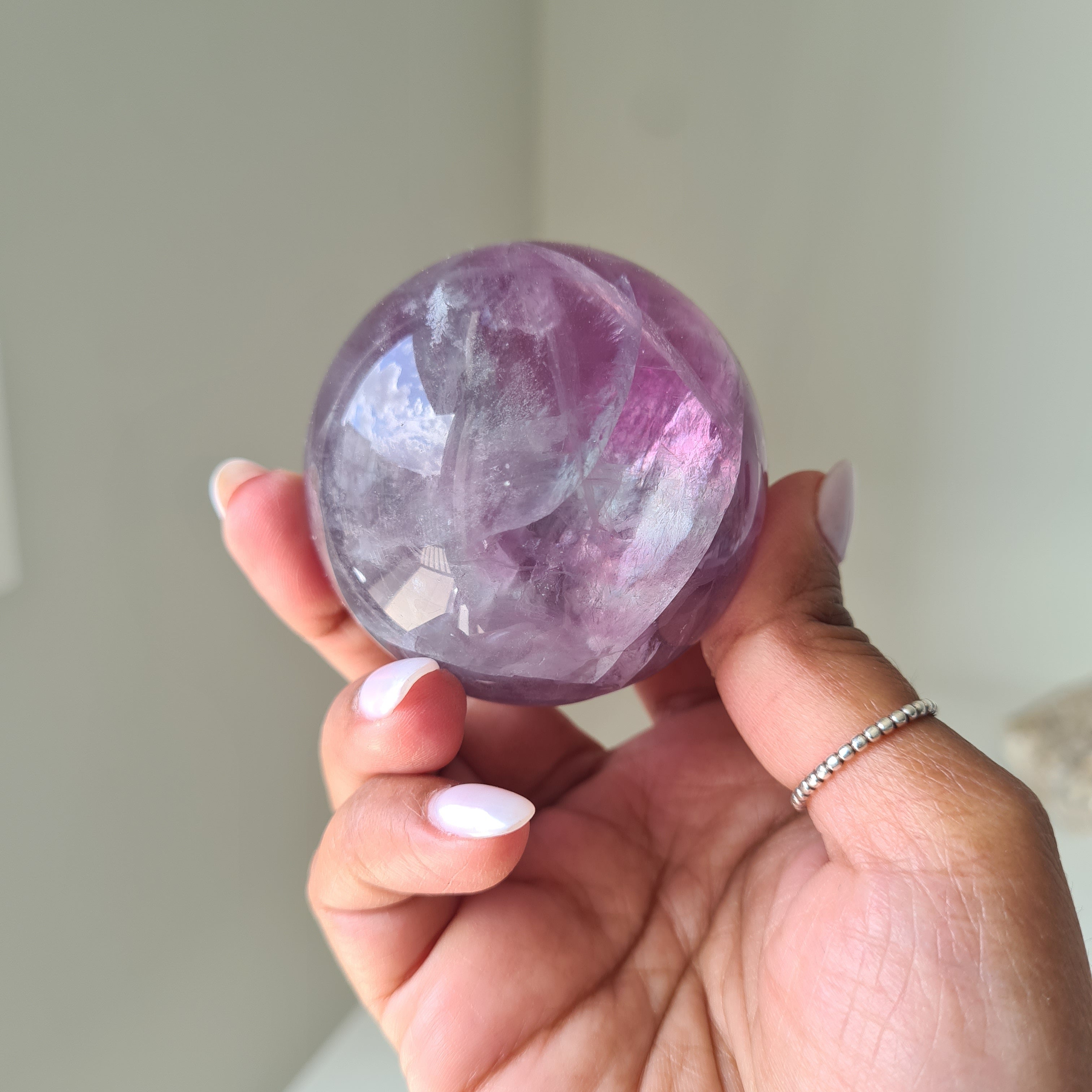 Intergalactic Fluorite with stand | i | 5.5 cm