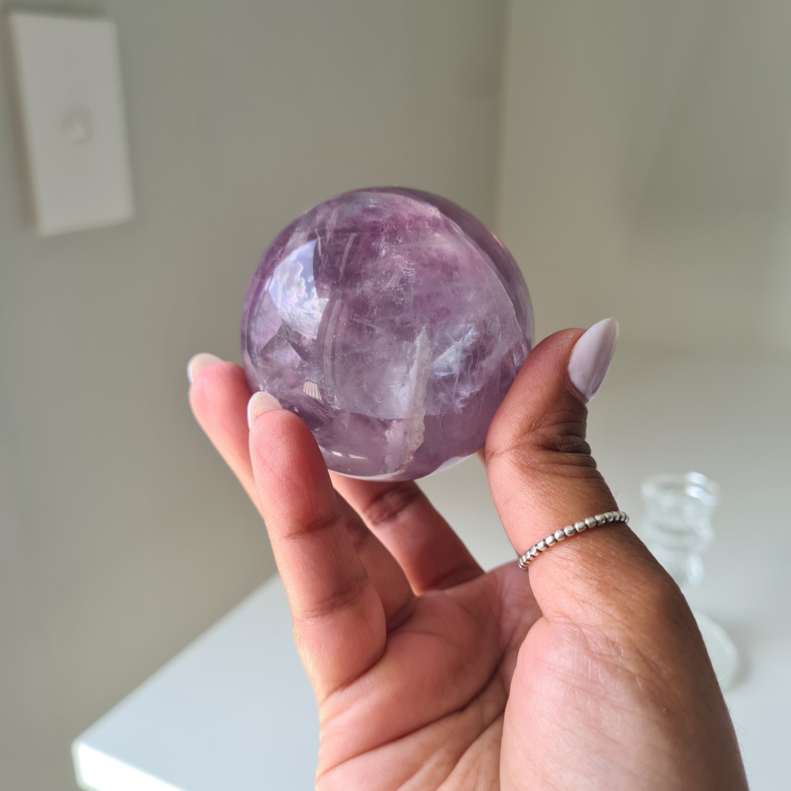 Intergalactic Fluorite with stand | h | 5.4 cm