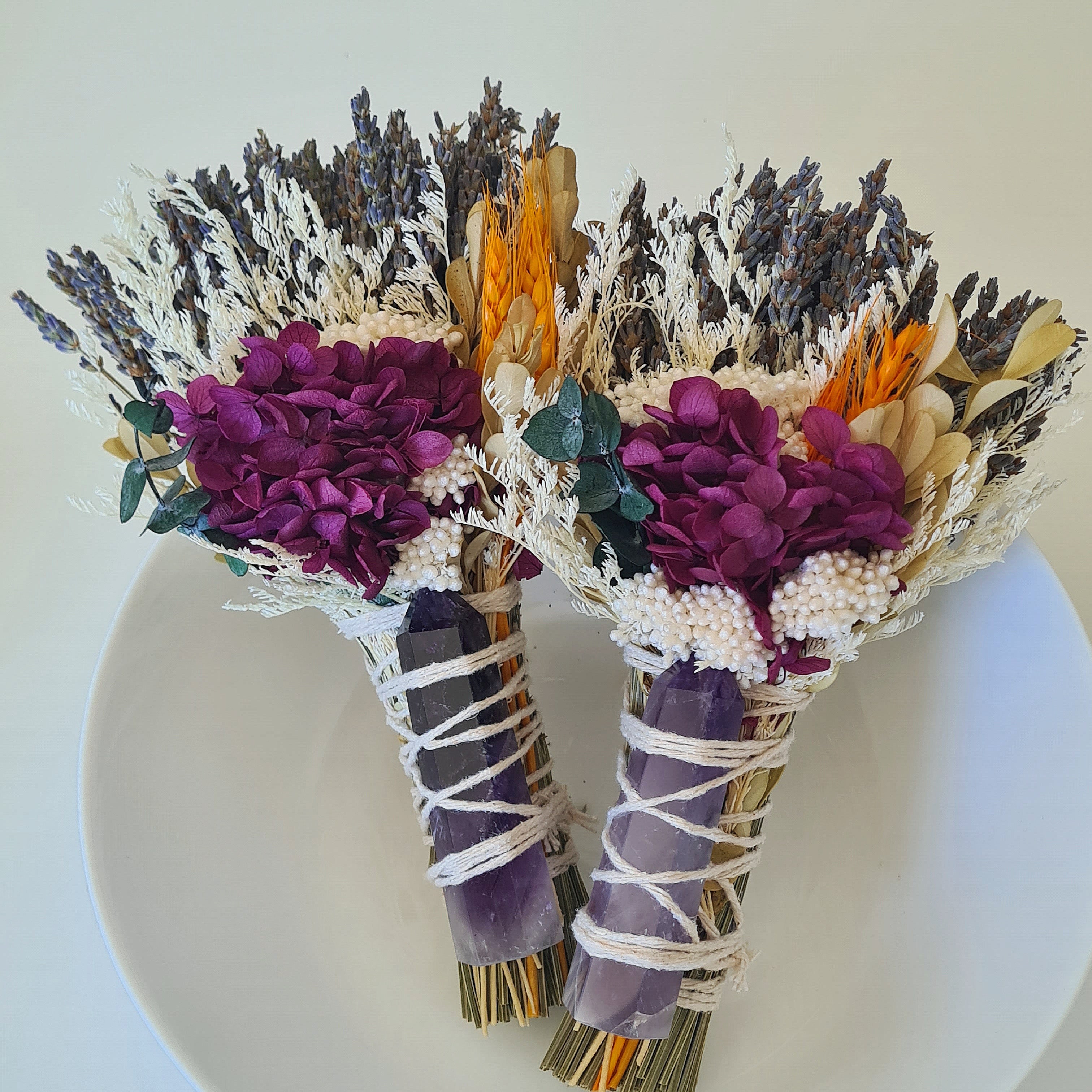 Calmness | Amethyst Flower Wand | 1 piece