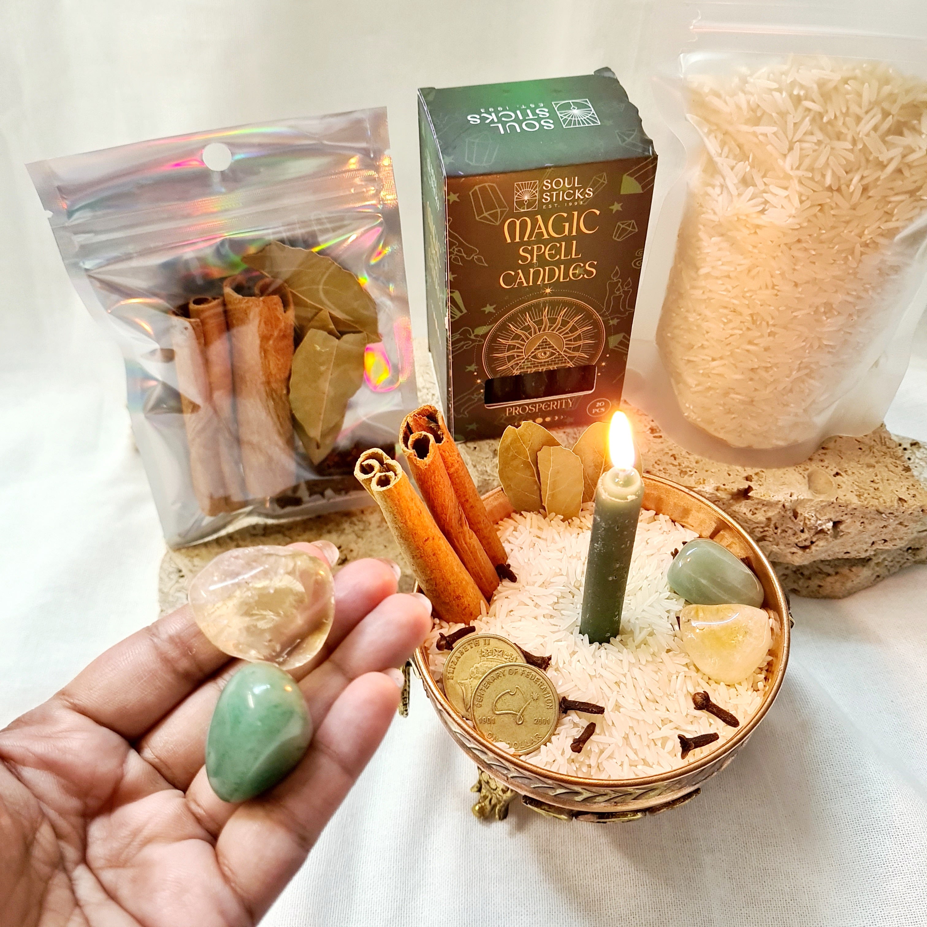 Money Bowl Kit – Manifest Prosperity & Abundance