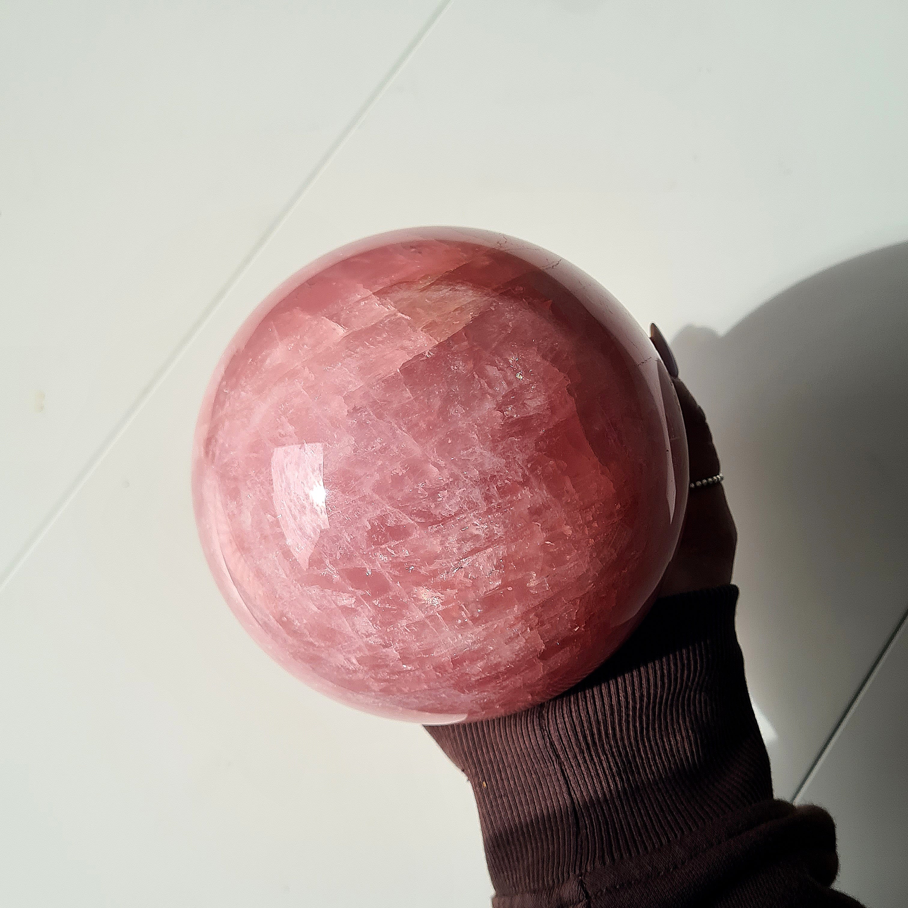 Rose Quartz Sphere🌹 | 2.27 kg | 11 cm