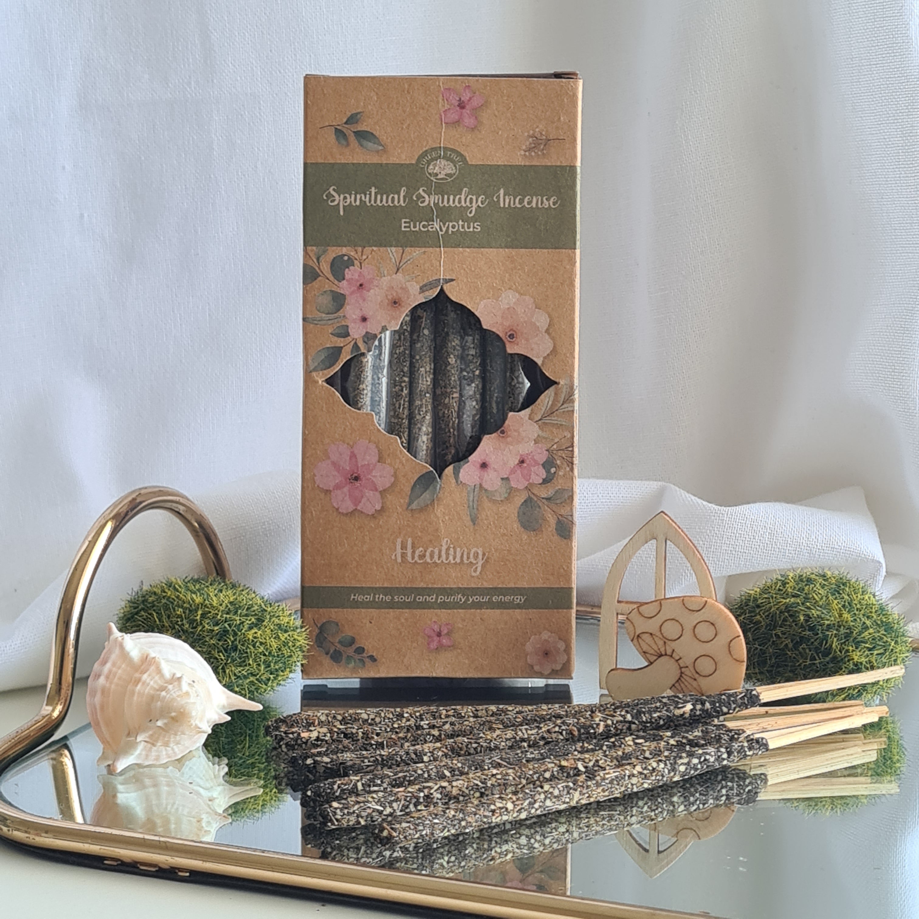 Healing – Travel Size Incense (Eucalyptus)