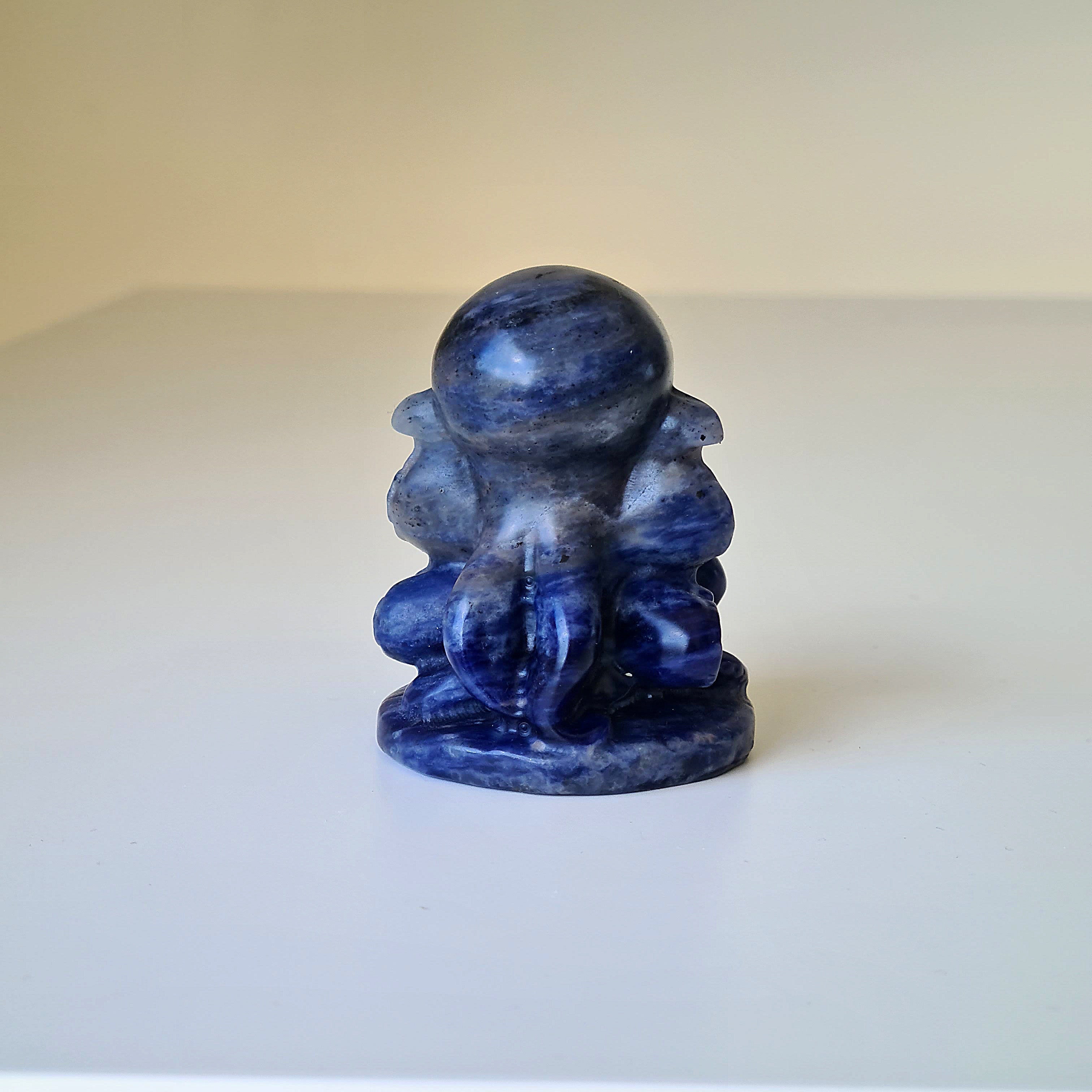 Sodalite Octopus 🐙 Carving | A