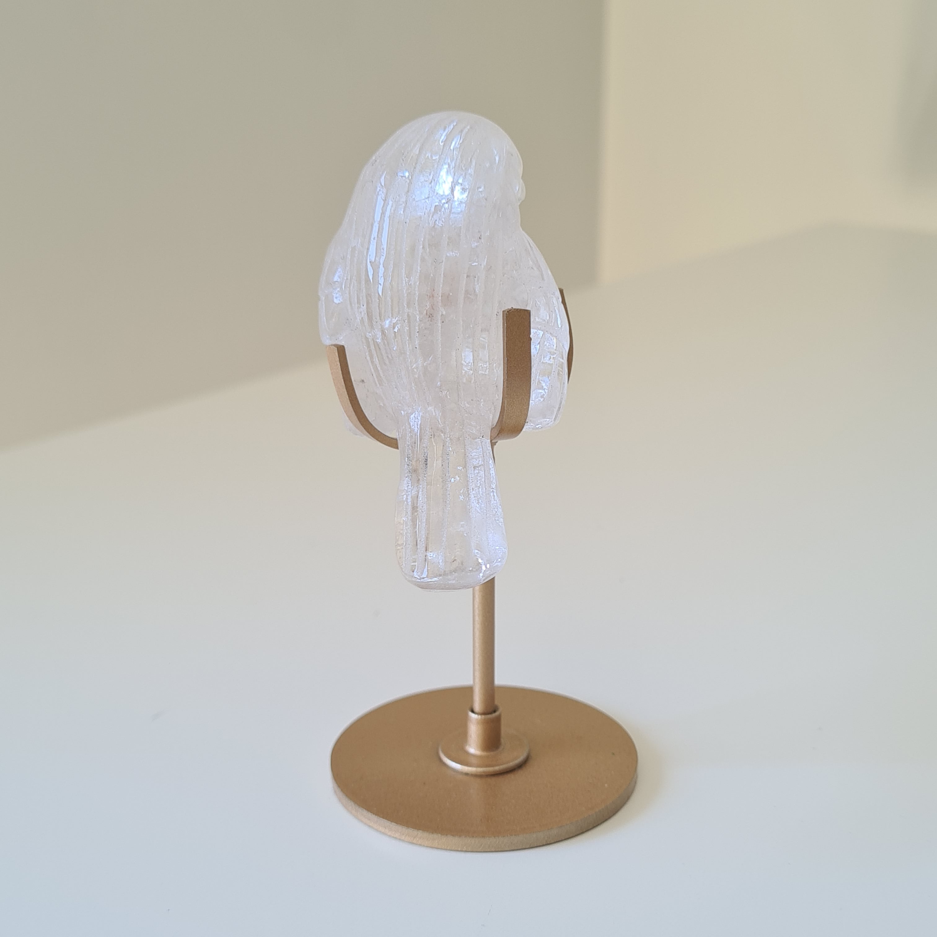 Quartz Bird 🐦 On Stand | Small