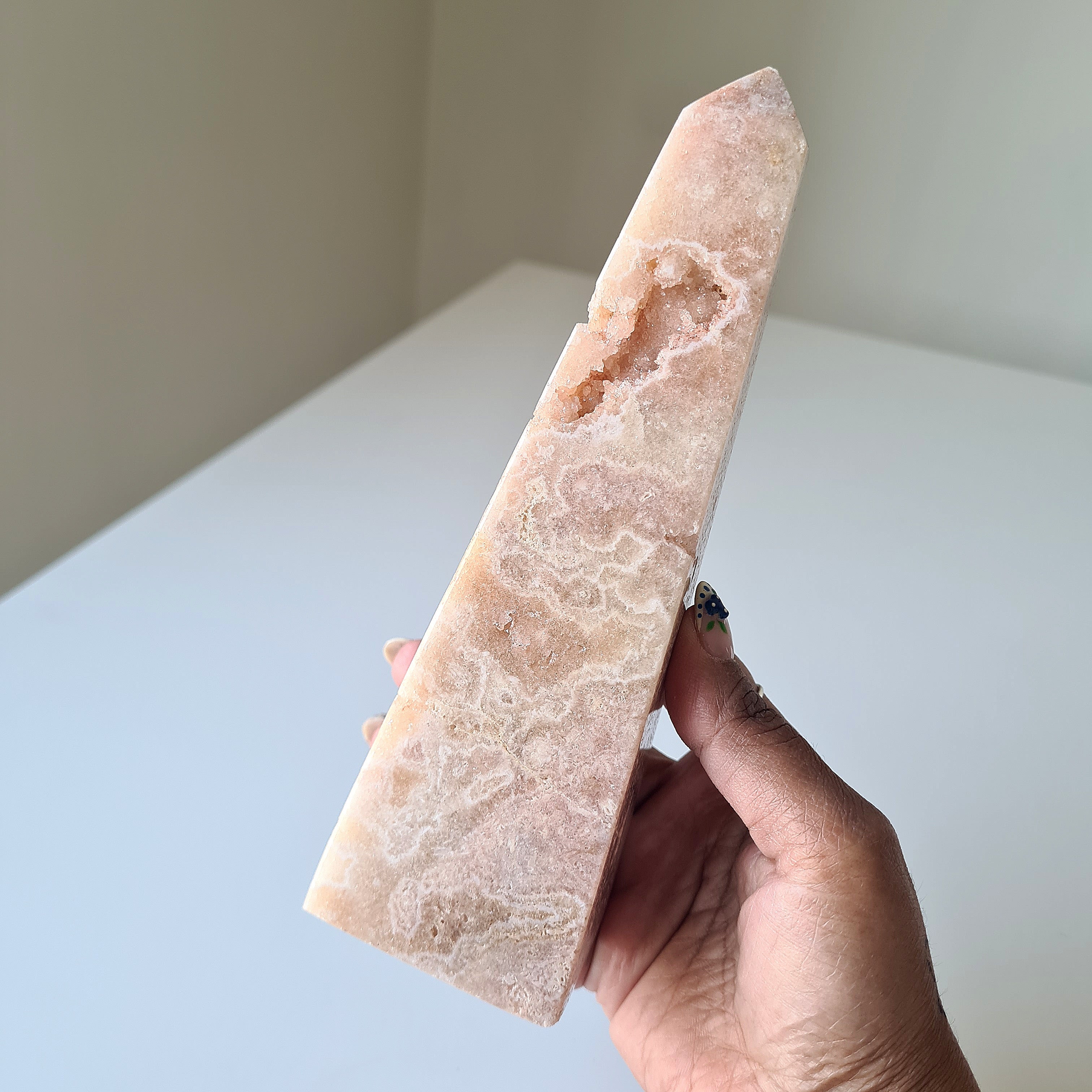 Pink Amethyst Obelisk | 600 g |