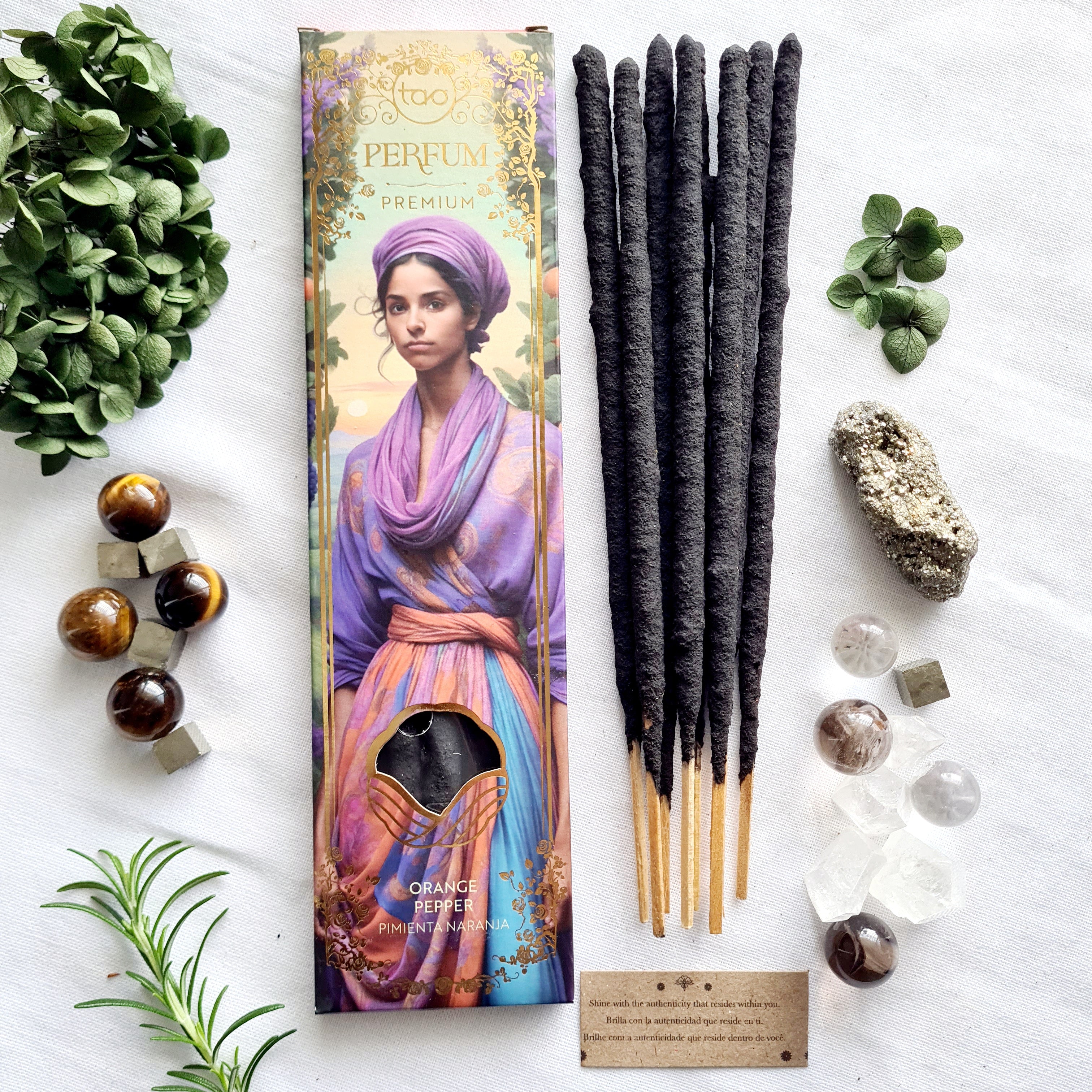 Vitality | Orange Pepper | Box of 8 Sticks