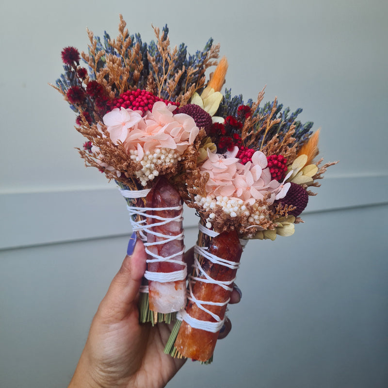 'Guidance' ~ Hematoid Flower Wand