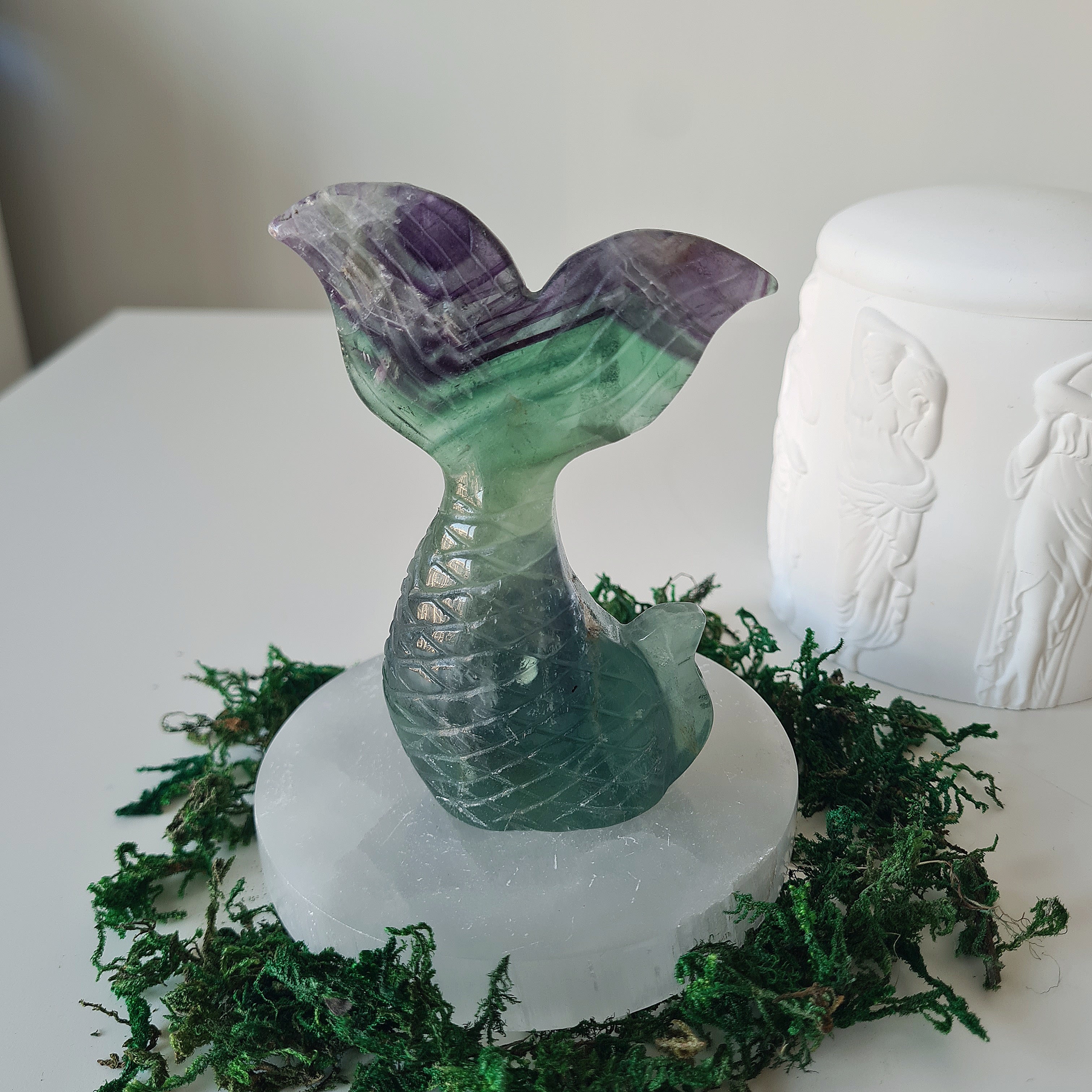 Siren & Mermaid Tail | 6 | Fluorite