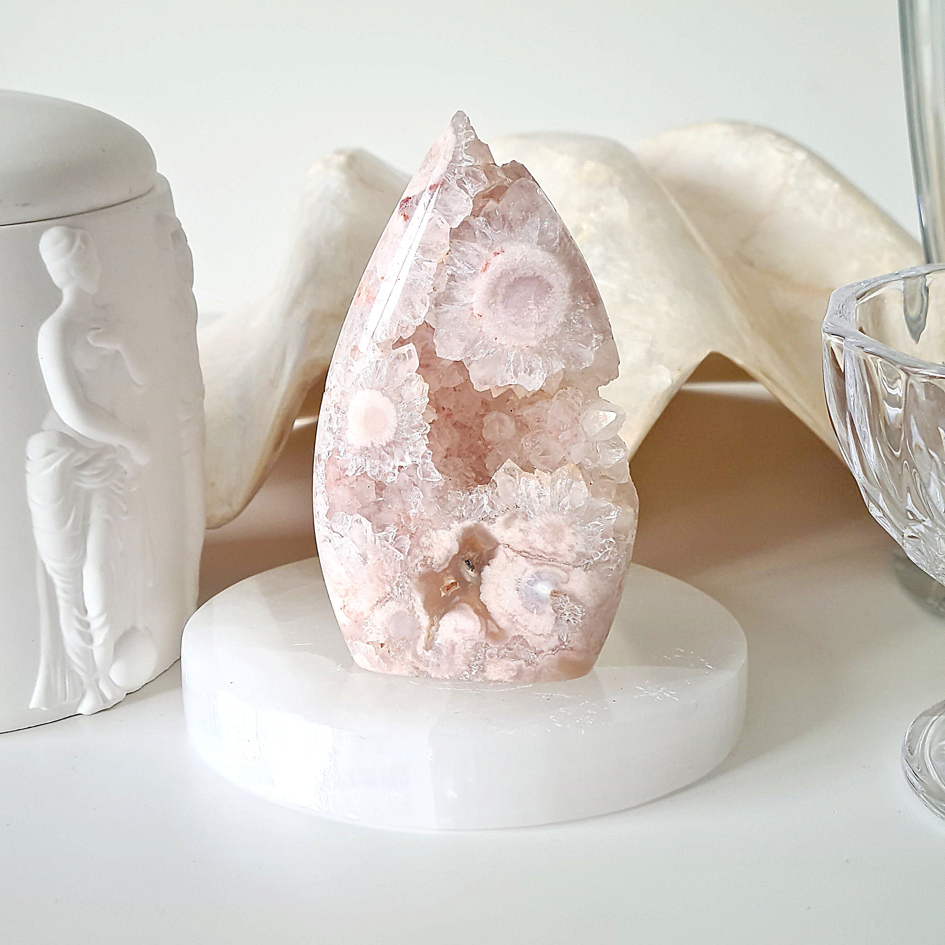 Flower Agate Pink Amethyst | D | 145 g