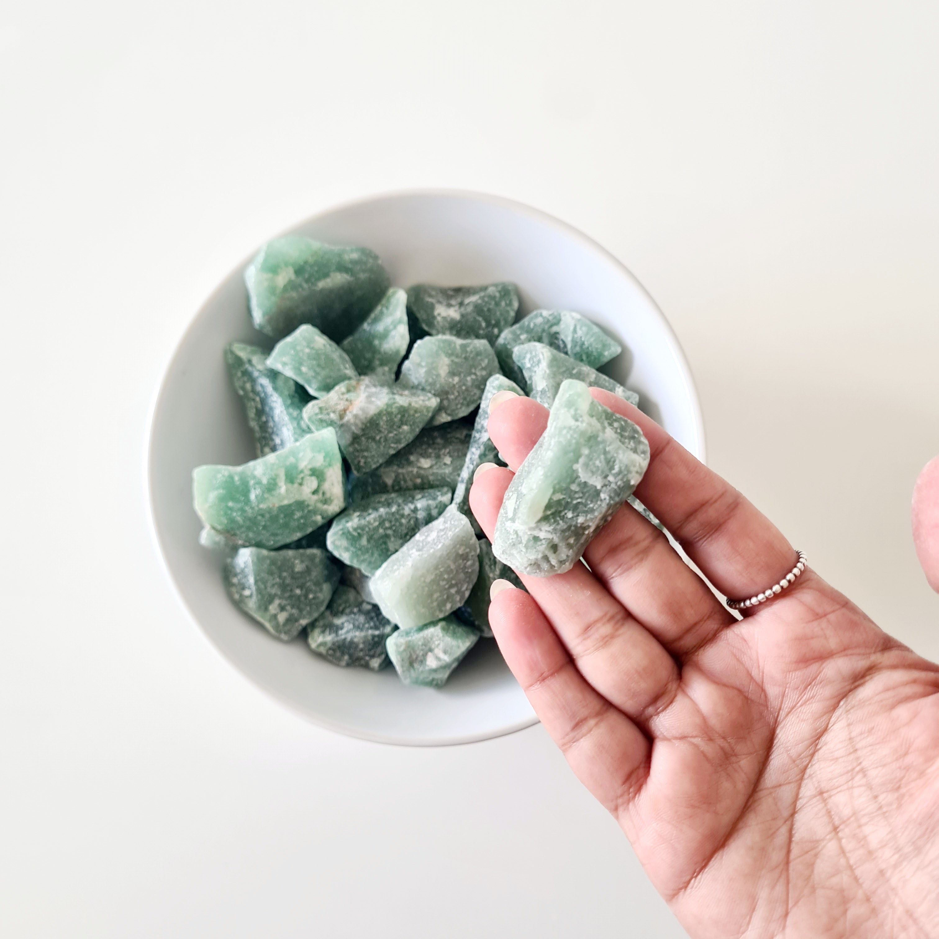 Green Aventurine Raw | 1 Piece | Small