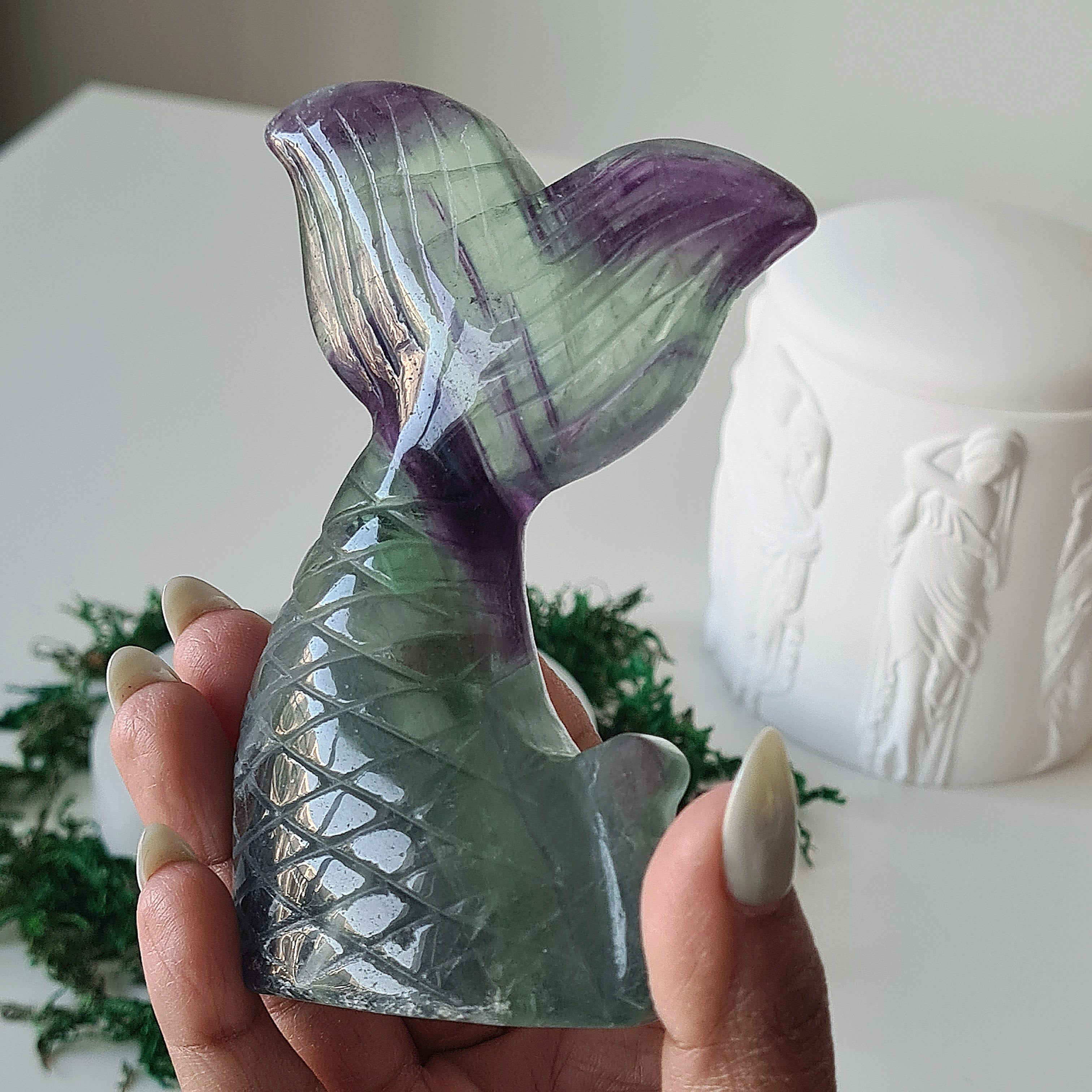 Siren & Mermaid Tail | 2 | Fluorite