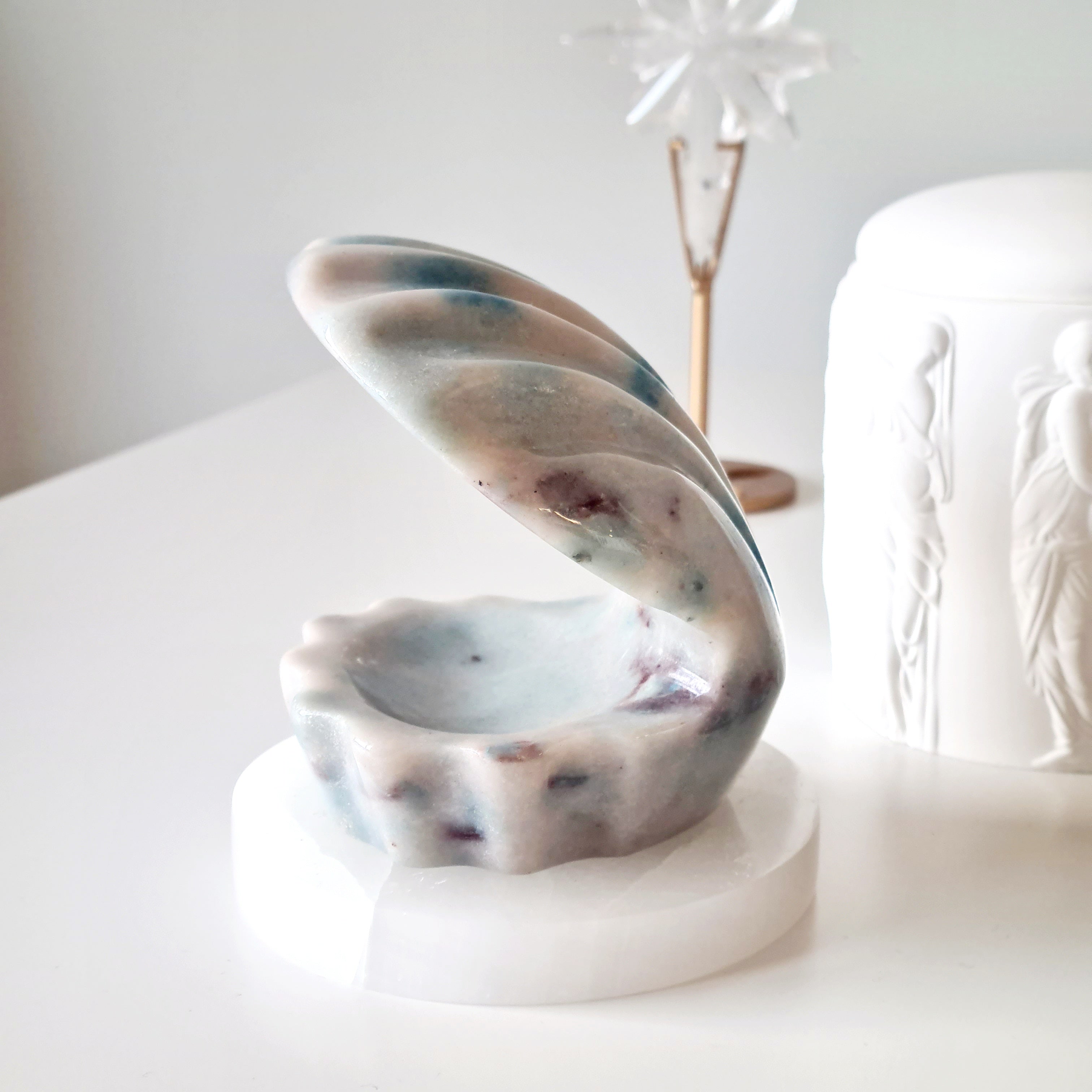 Mermaid Shell| Trolleite Crystal