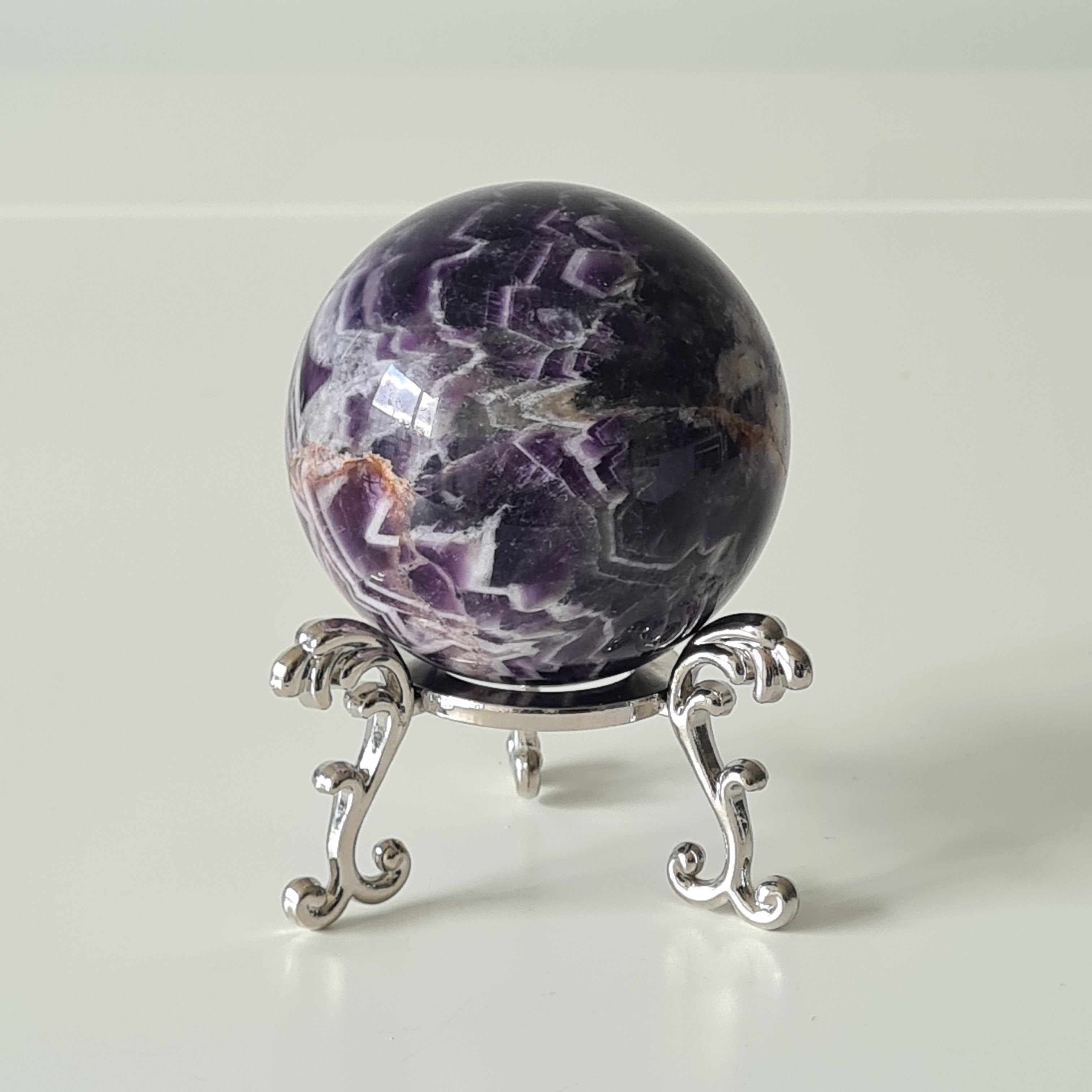 Chevron Amethyst Sphere | 340 g