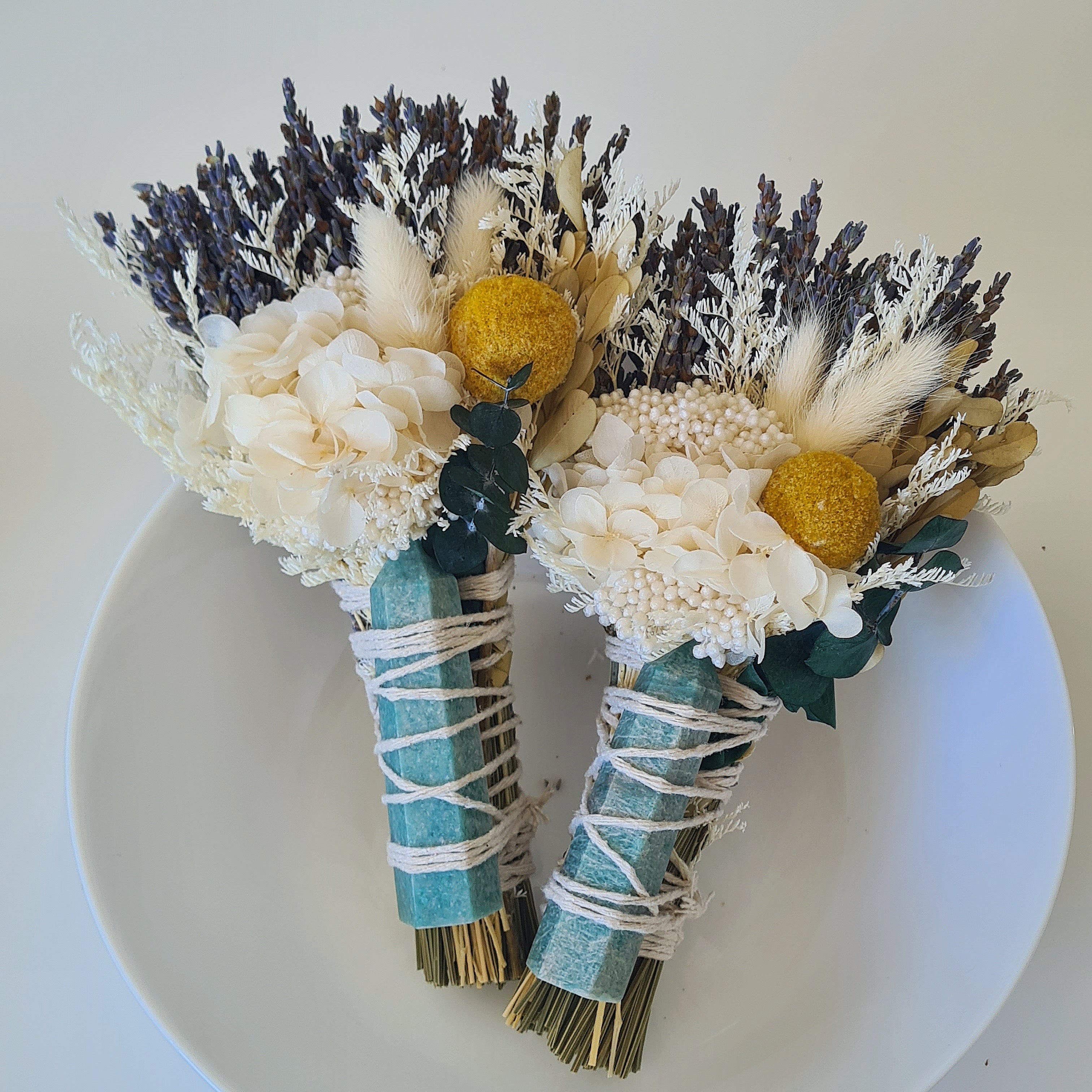 Manifestation | Amazonite Flower Wand | 1 Piece