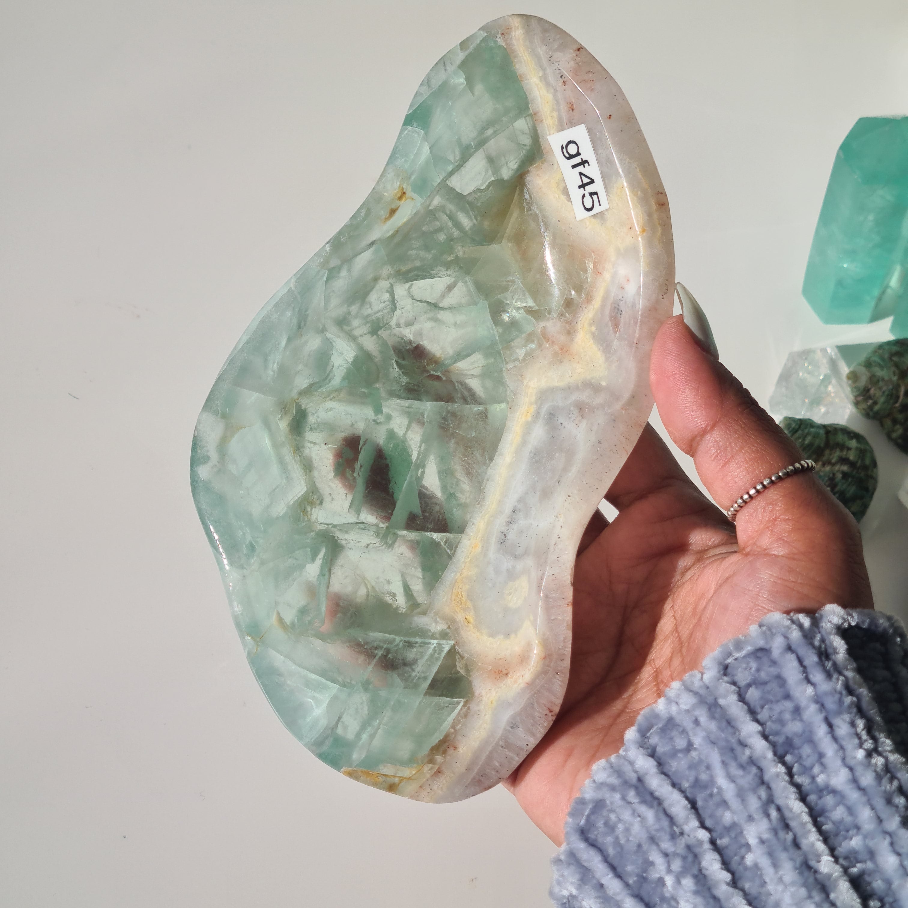 Fluorite Crystal Bowl | gf45