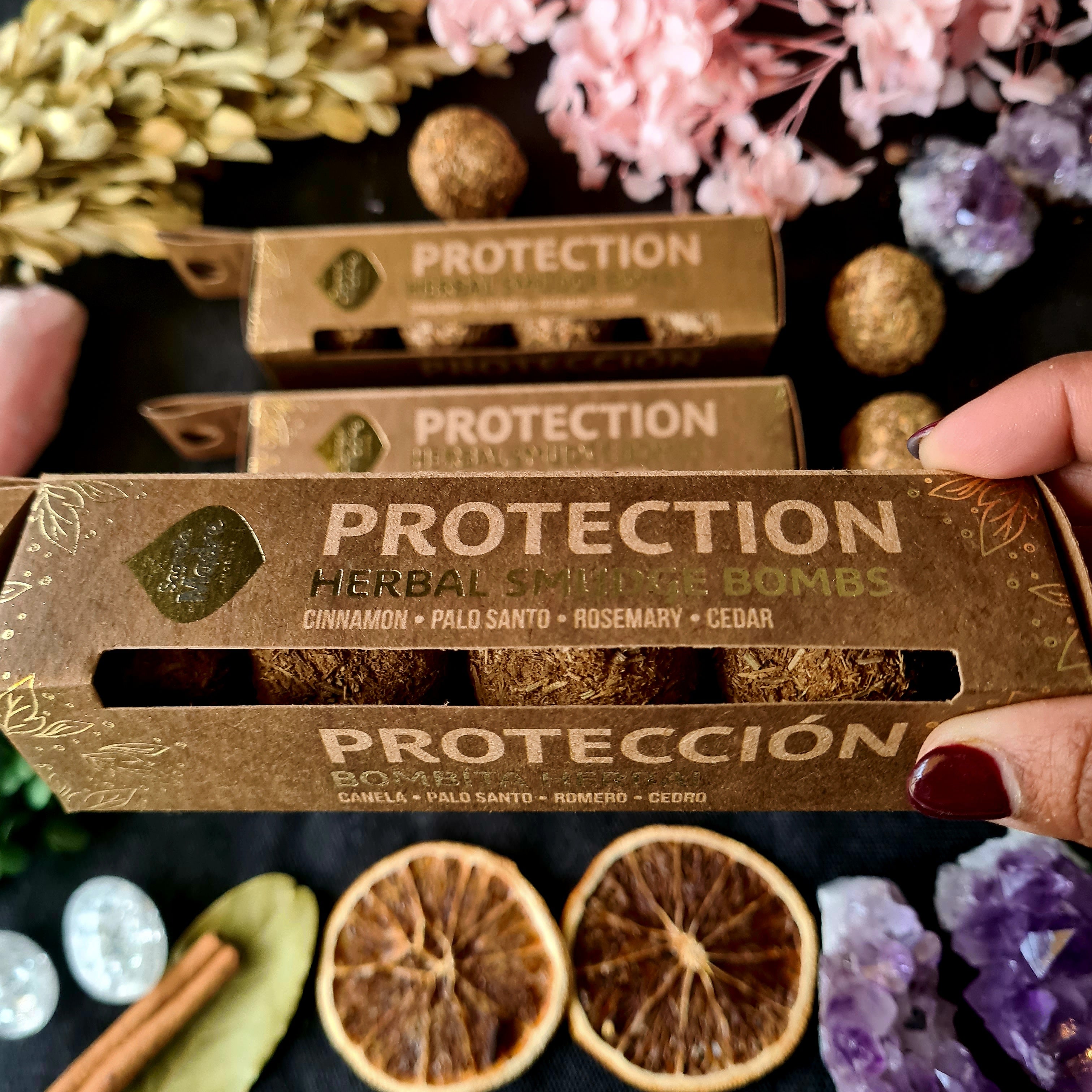 Protection 4pcs Herbal Bomb Small